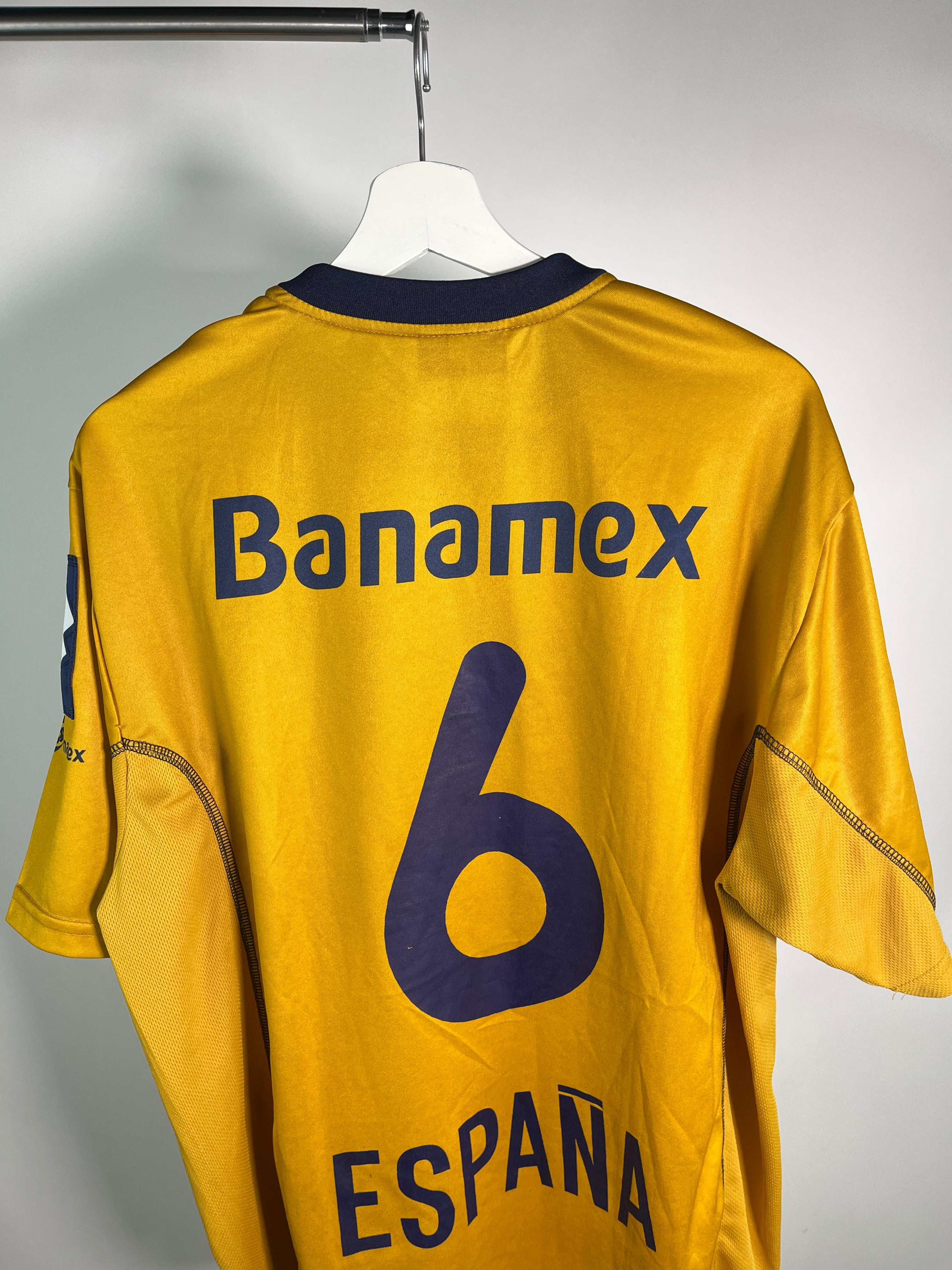 Jersey Pumas Local 2002 Match Worn Miguel España (L)
