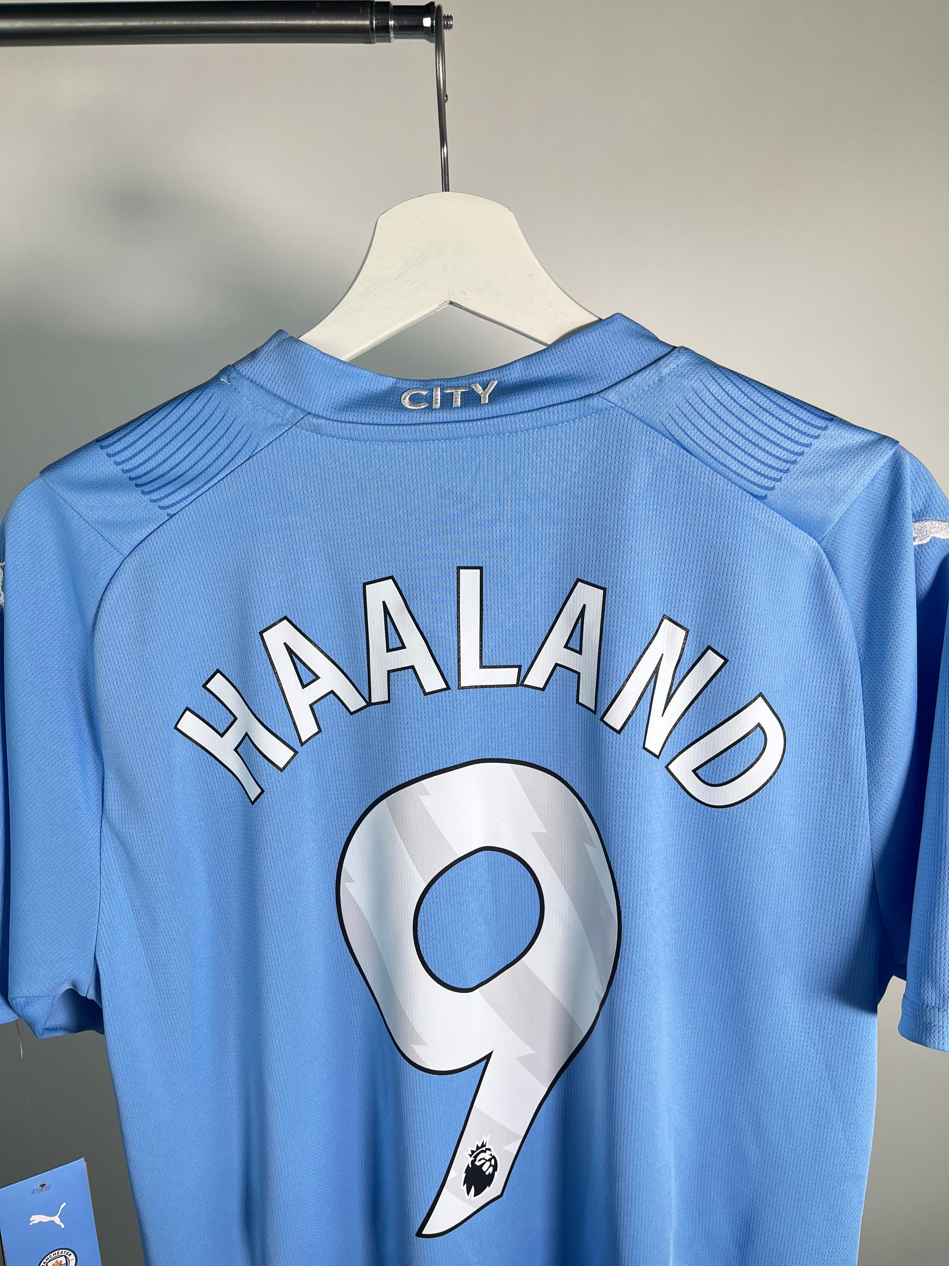 Jersey Manchester City Local 2023 2024 Erling Haaland *C/Etiquetas* (M)