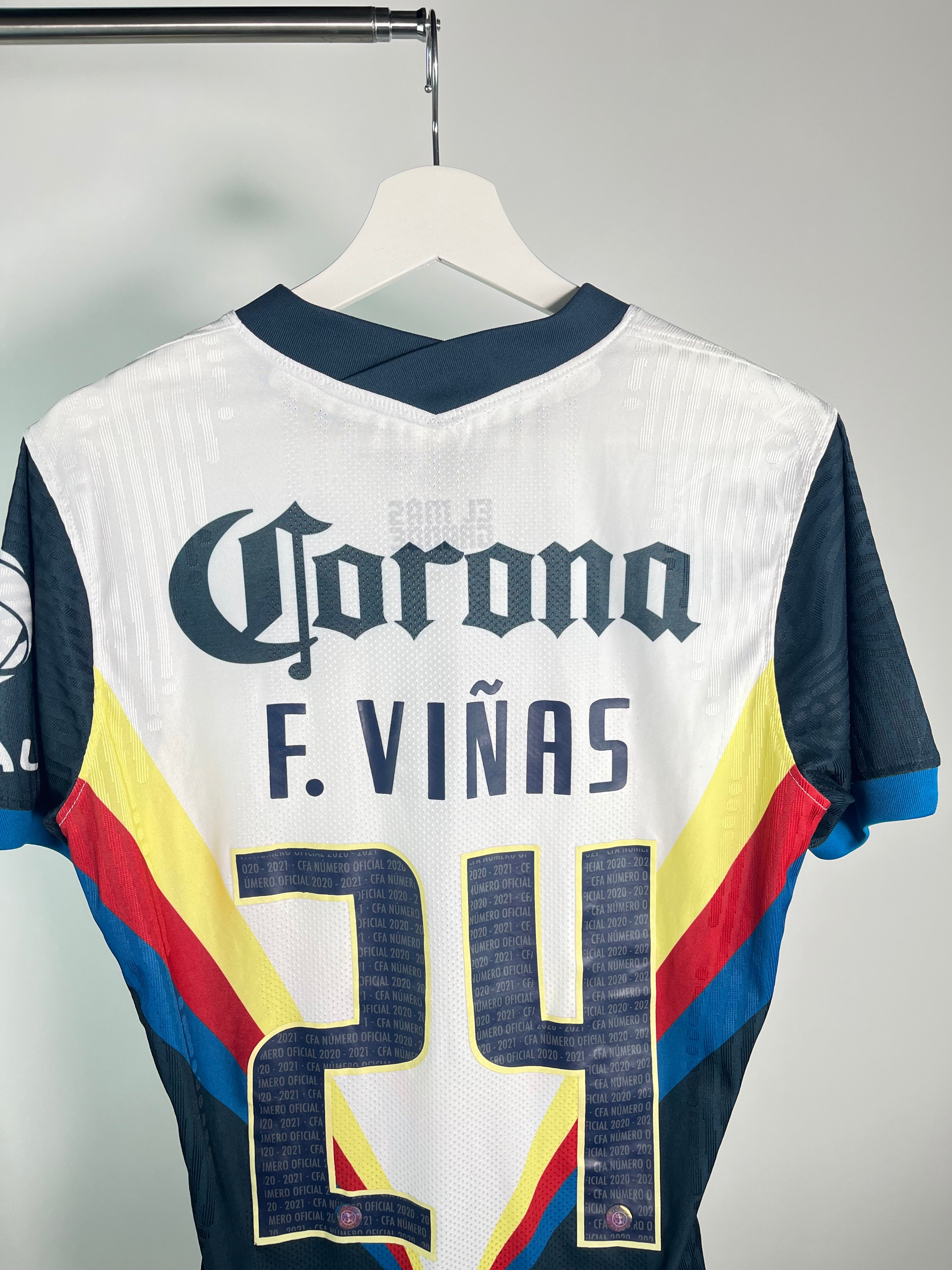 Jersey Club América Visita 2020 2021 Utileria Federico Viñas (M)
