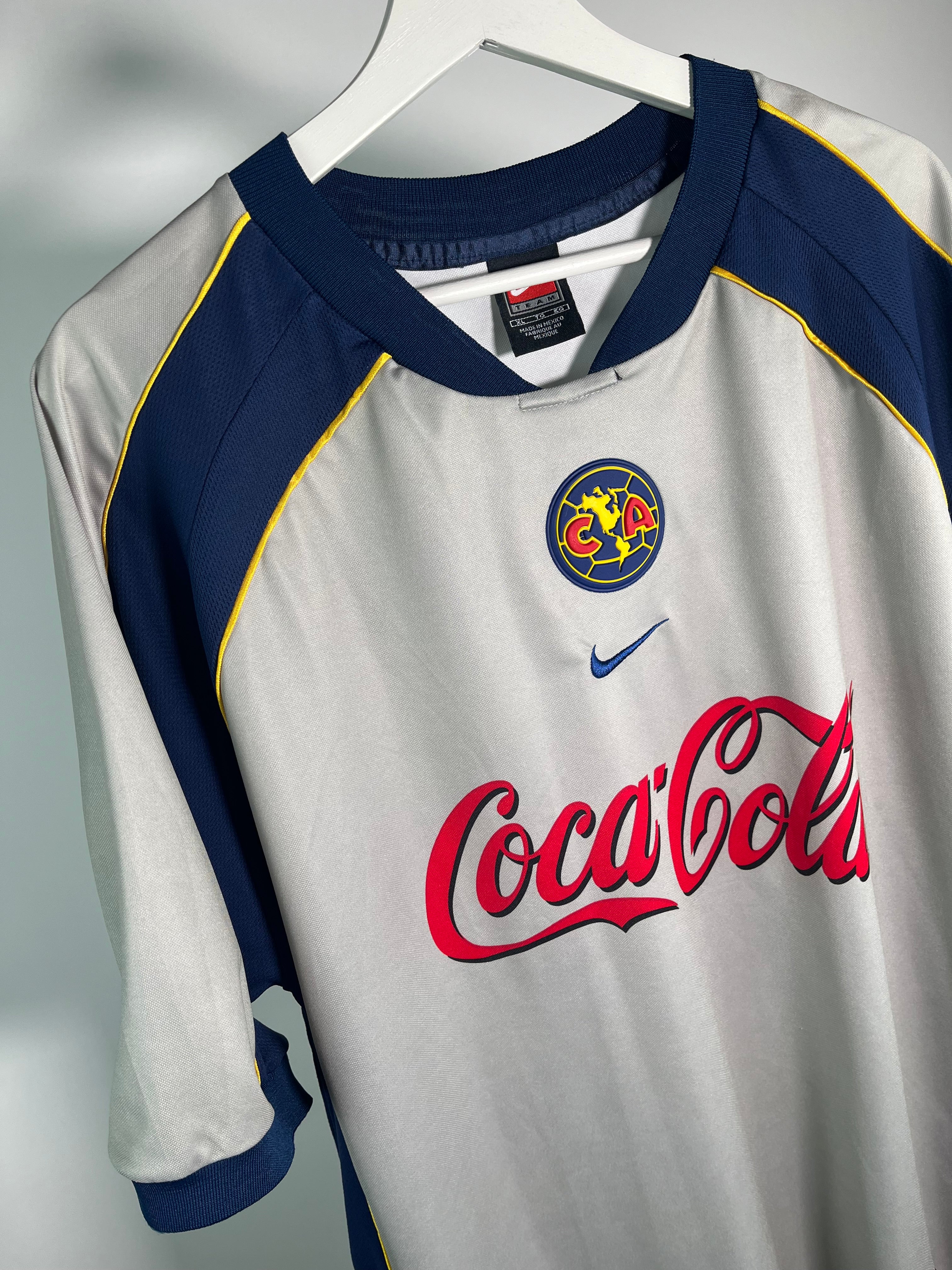 Jersey Club América Tercera 2001 2002 Iván Zamorano (XL)