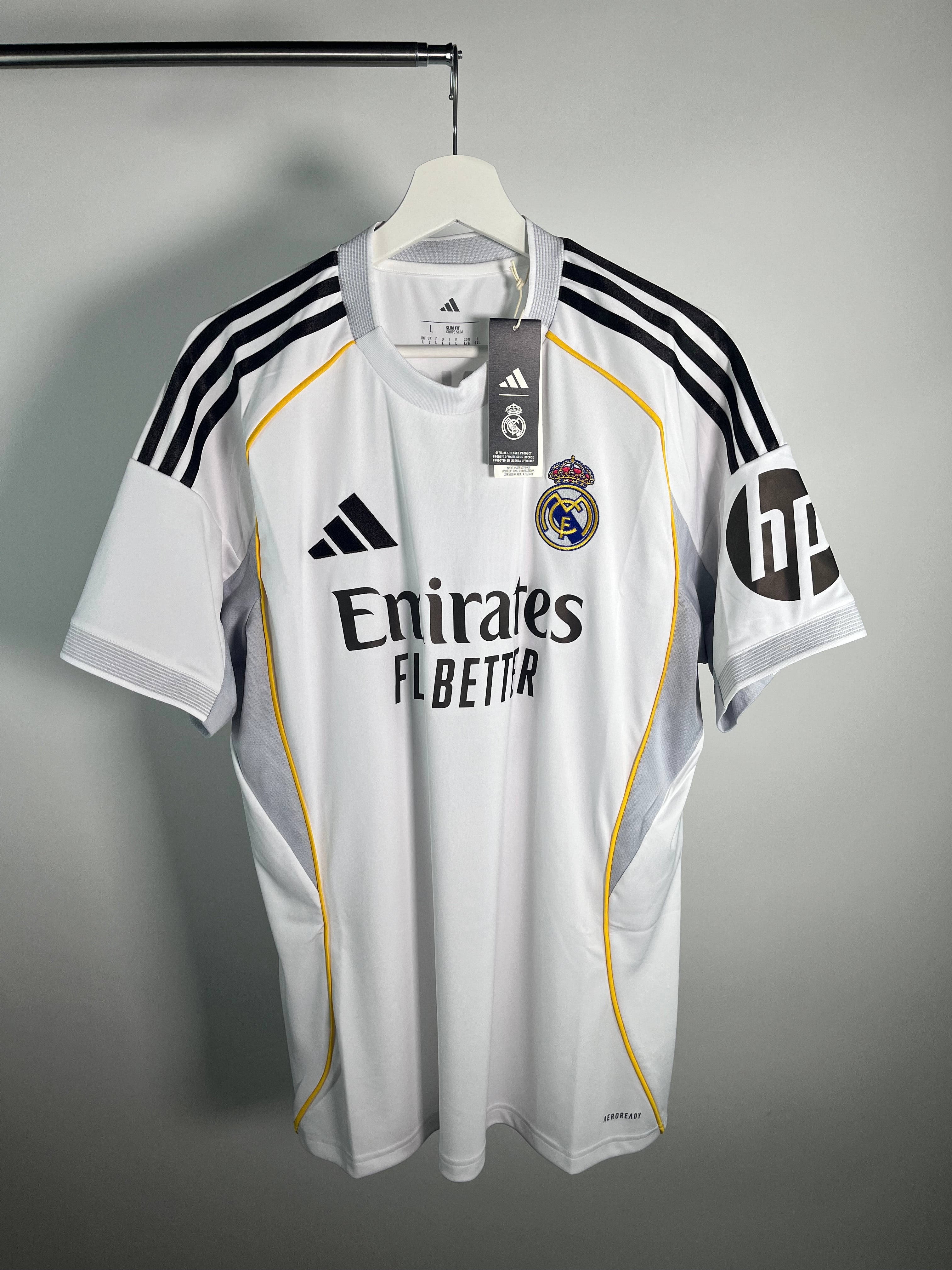 Jersey Real Madrid Local 2025 2026 *C/Etiquetas* Jude Bellingham (L)