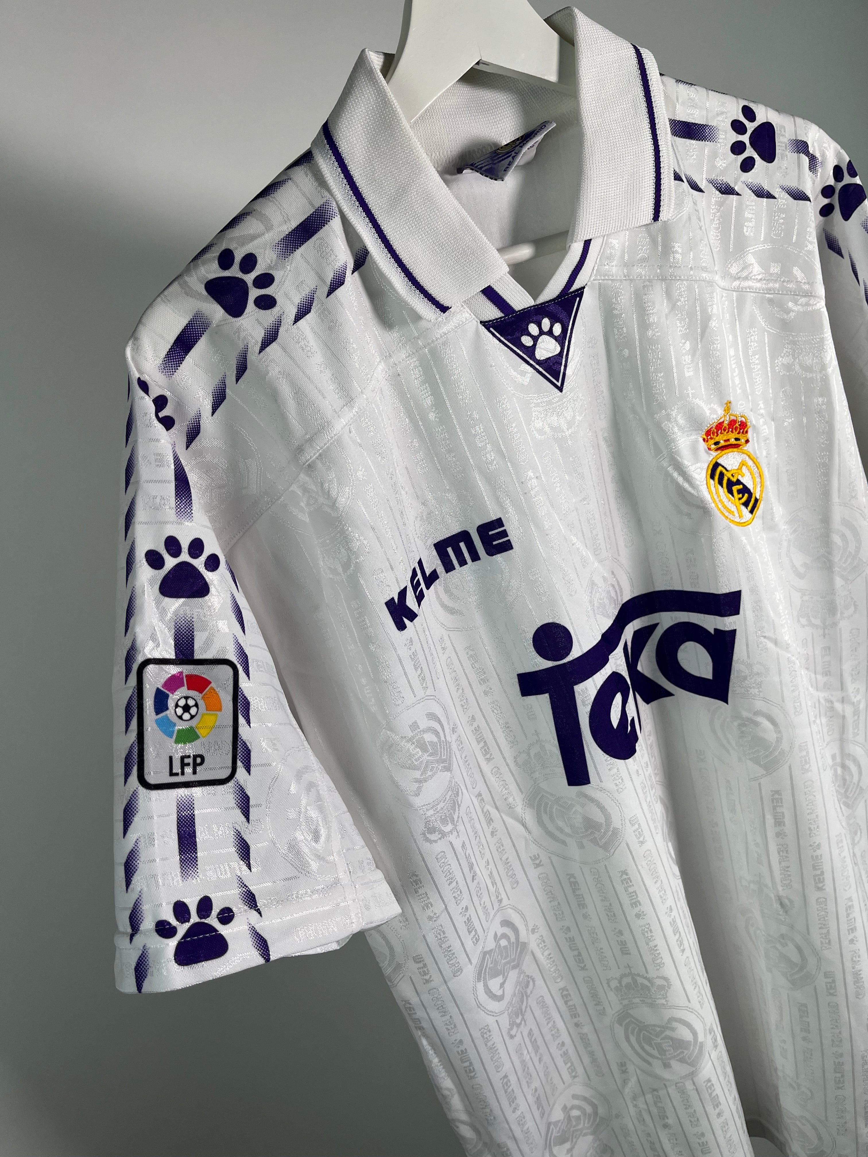 Jersey Real Madrid Local 1995 1996 (L)