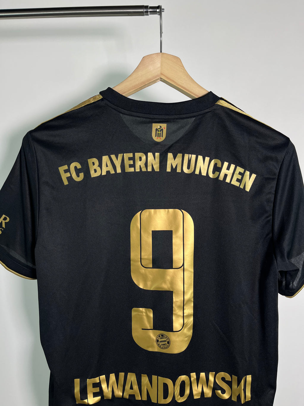 Jersey Bayern Munich Visita 2021 2022 *C/Etiquetas* Robert Lewandowski (M)