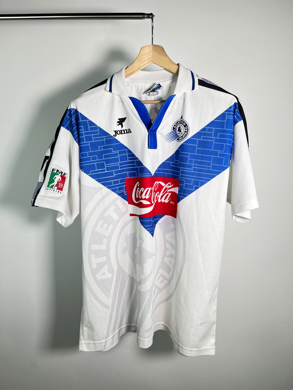 Jersey Celaya Local 1996 1997 Miguel González "Michel" (L)
