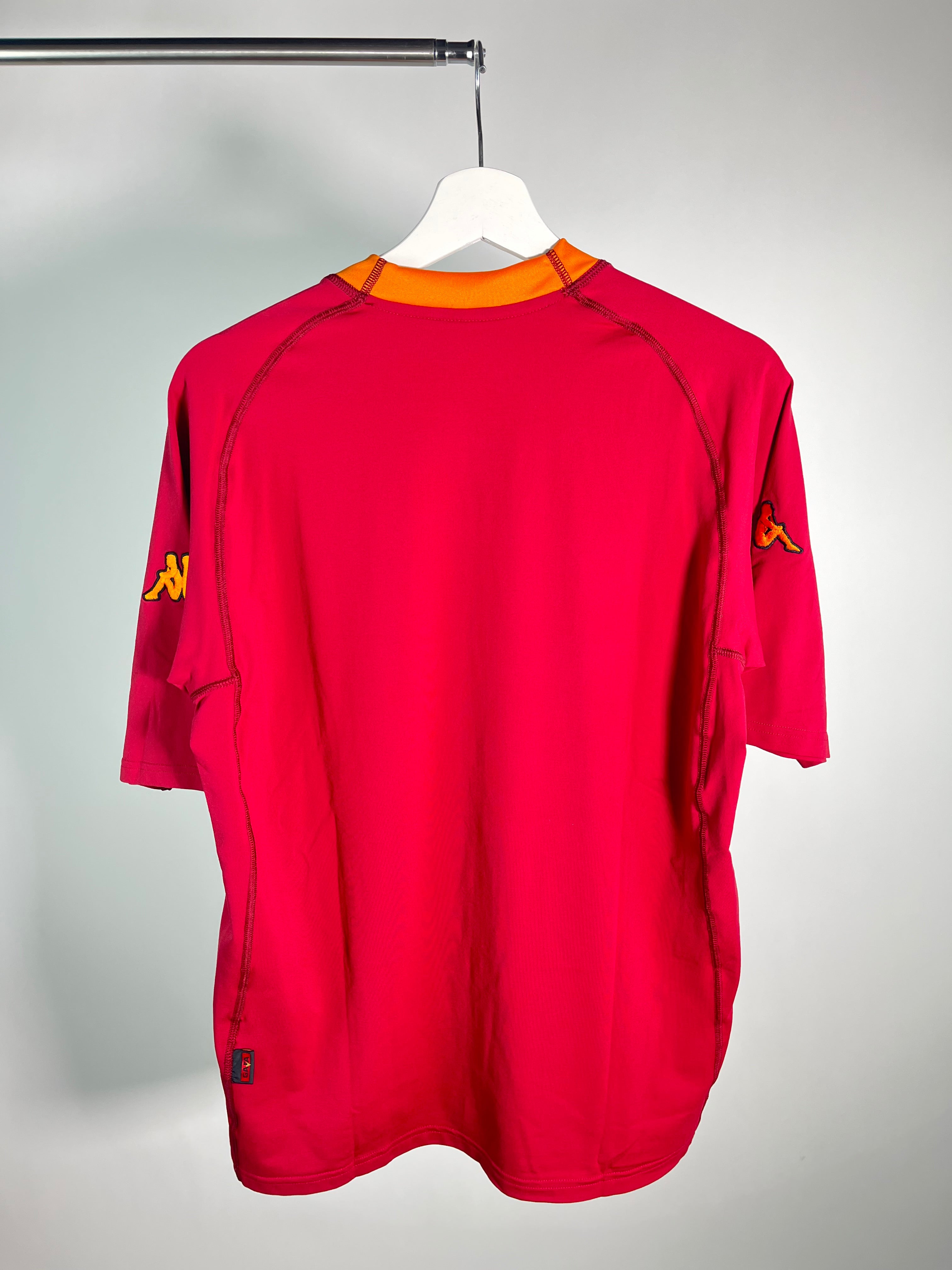 Jersey Roma Local Especial 2000 2001 Foliada 9521 de 10000 piezas *Incluye Caja* (XL)