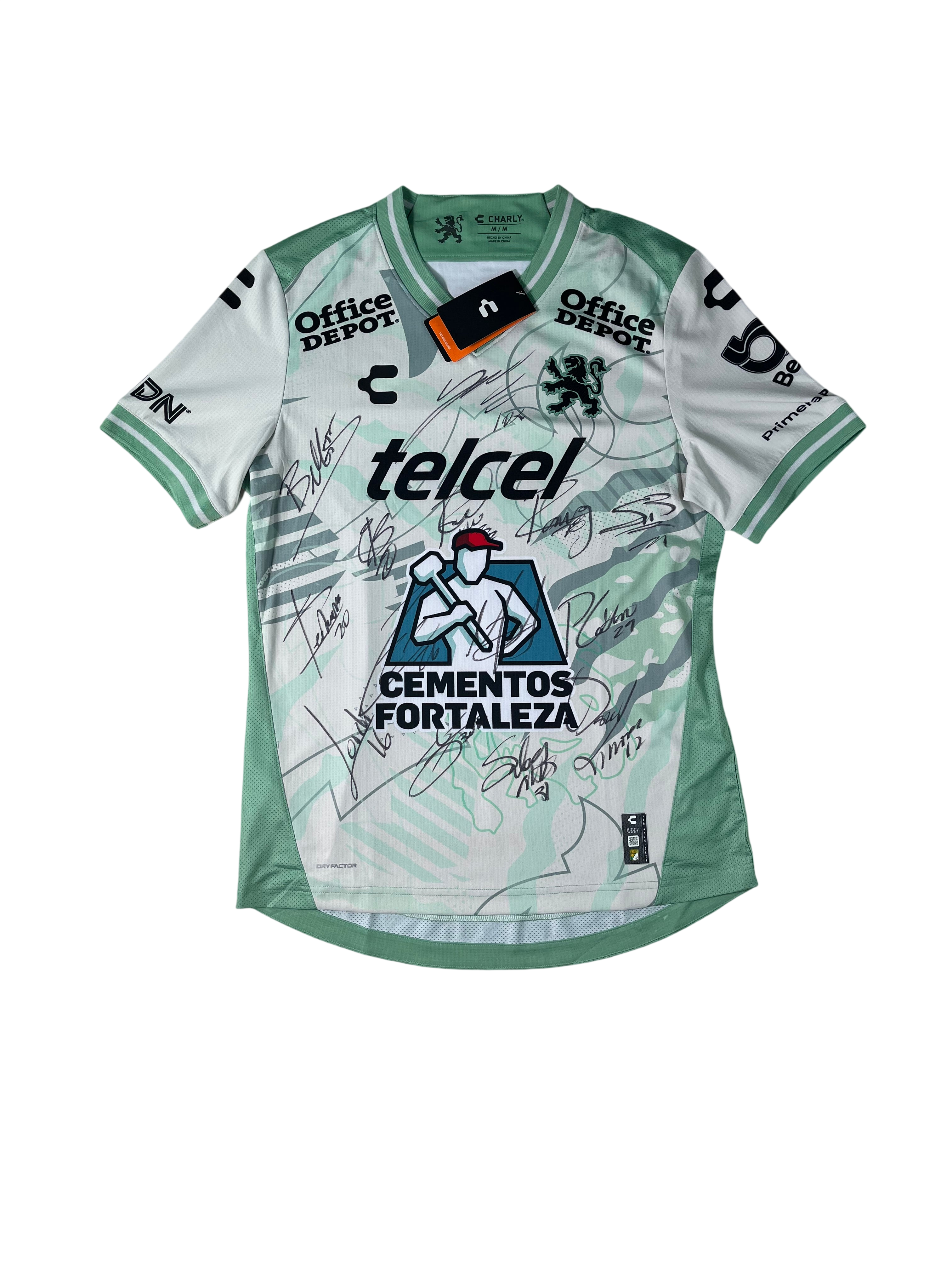 Jersey León Visita 2025 2026 *C/Etiquetas* Autografiado (M)