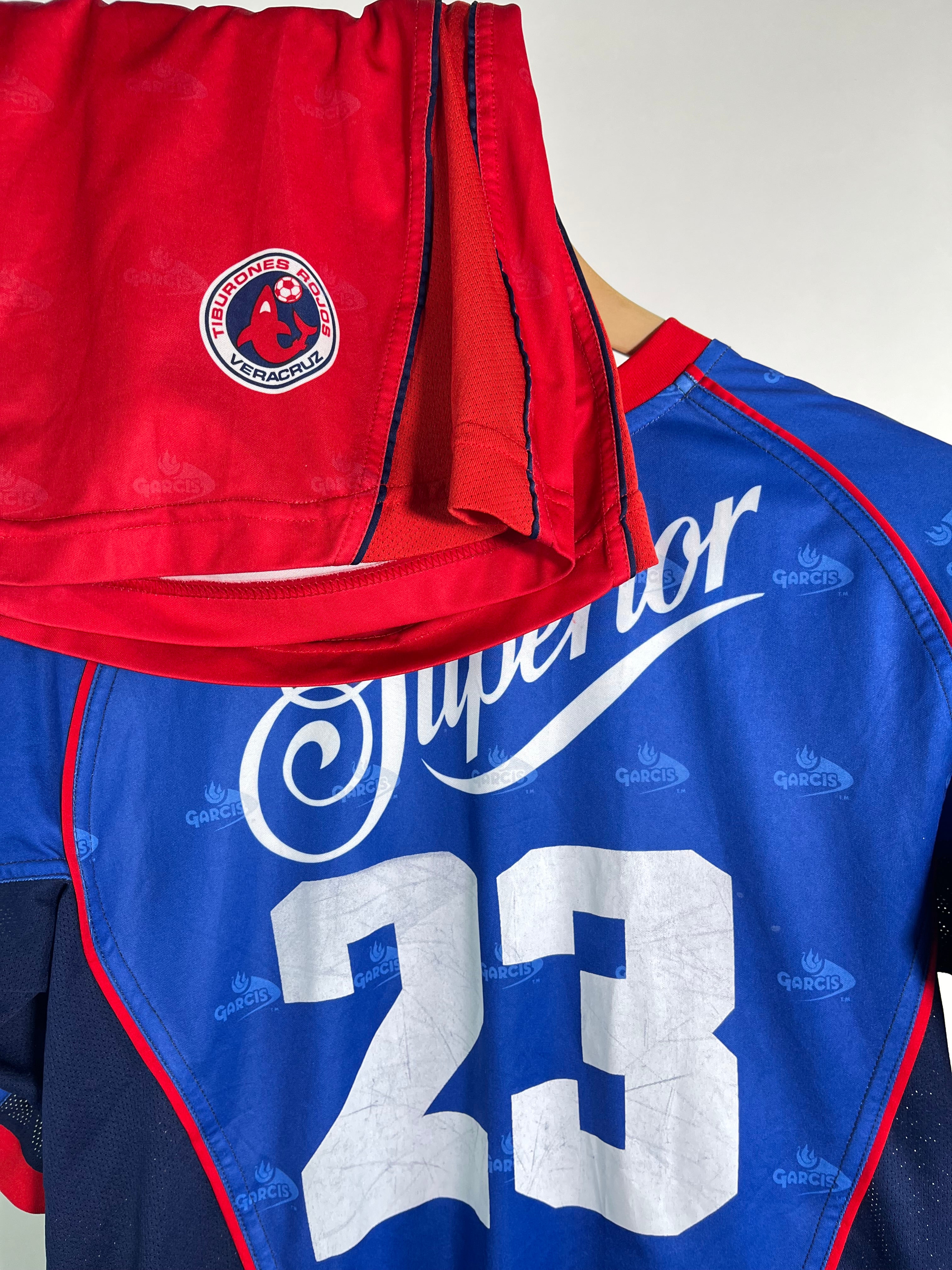 Jersey Veracruz Tercera 2002 2003 Utilería *Incluye Short* (L)