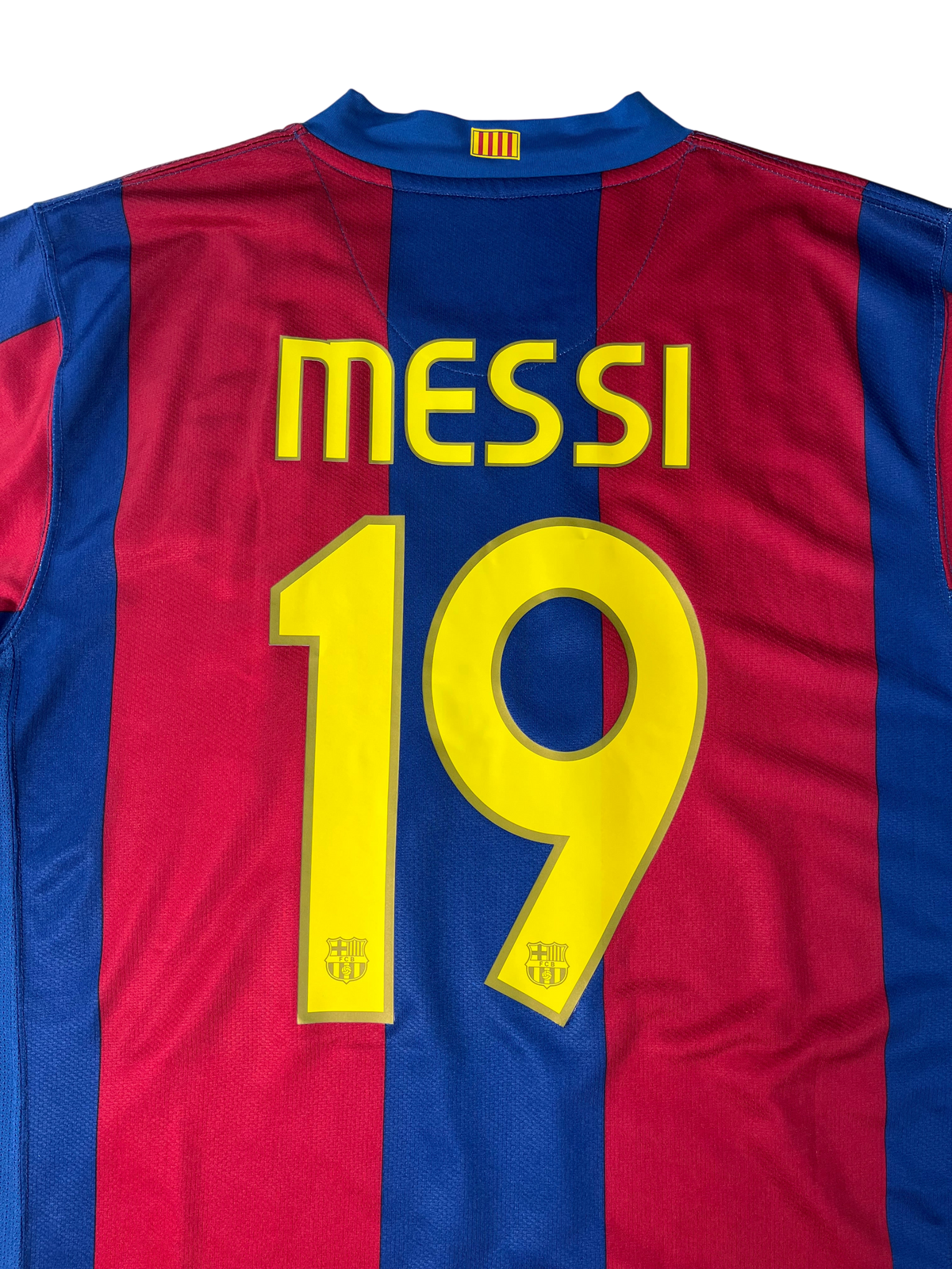 Jersey Barcelona Local 2007 2008 *50 años Camp Nou* Lionel Messi (L)
