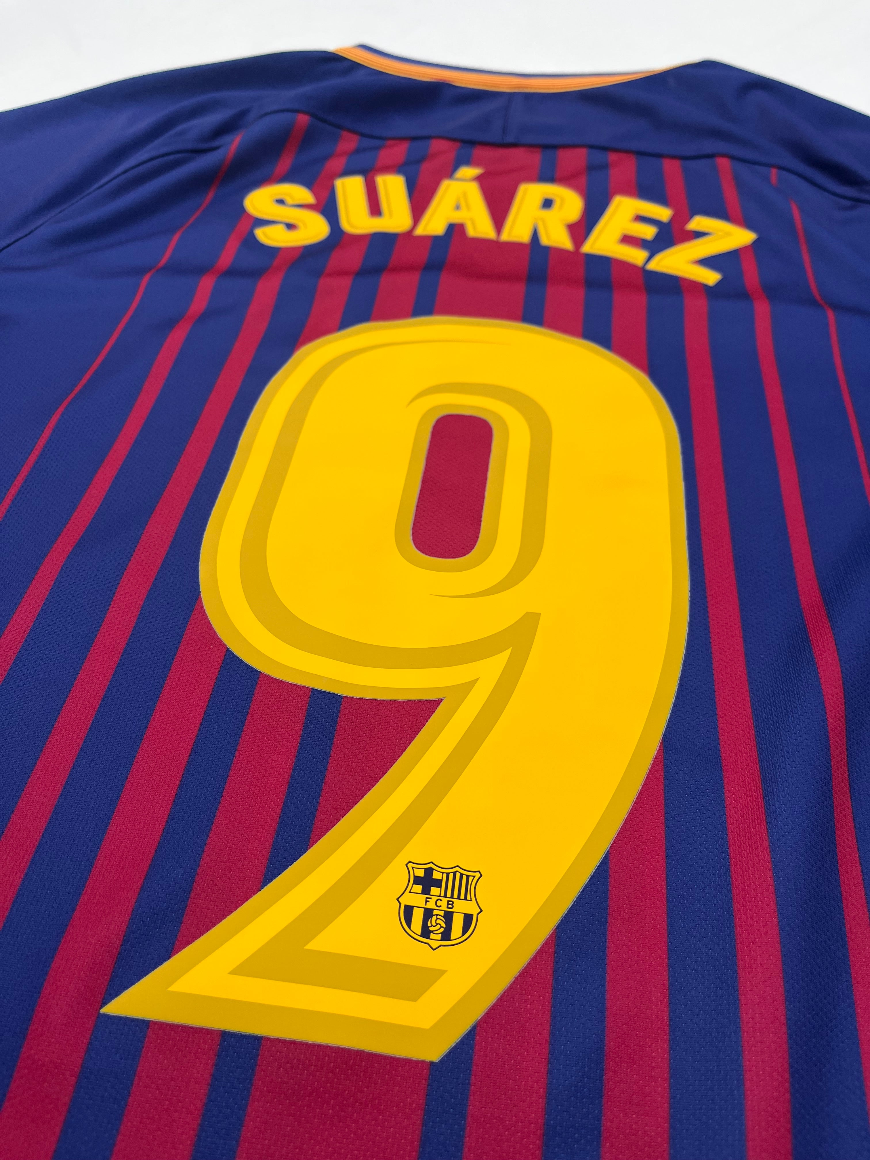 Jersey Barcelona Local 2017 2018 Luis Suárez (S)