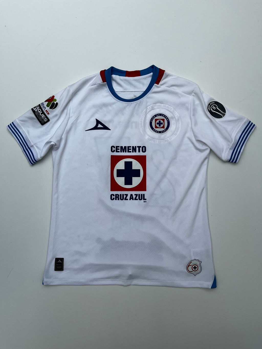 Jersey Cruz Azul Visita 2024 2025 Match Worn Luis Romo (M)