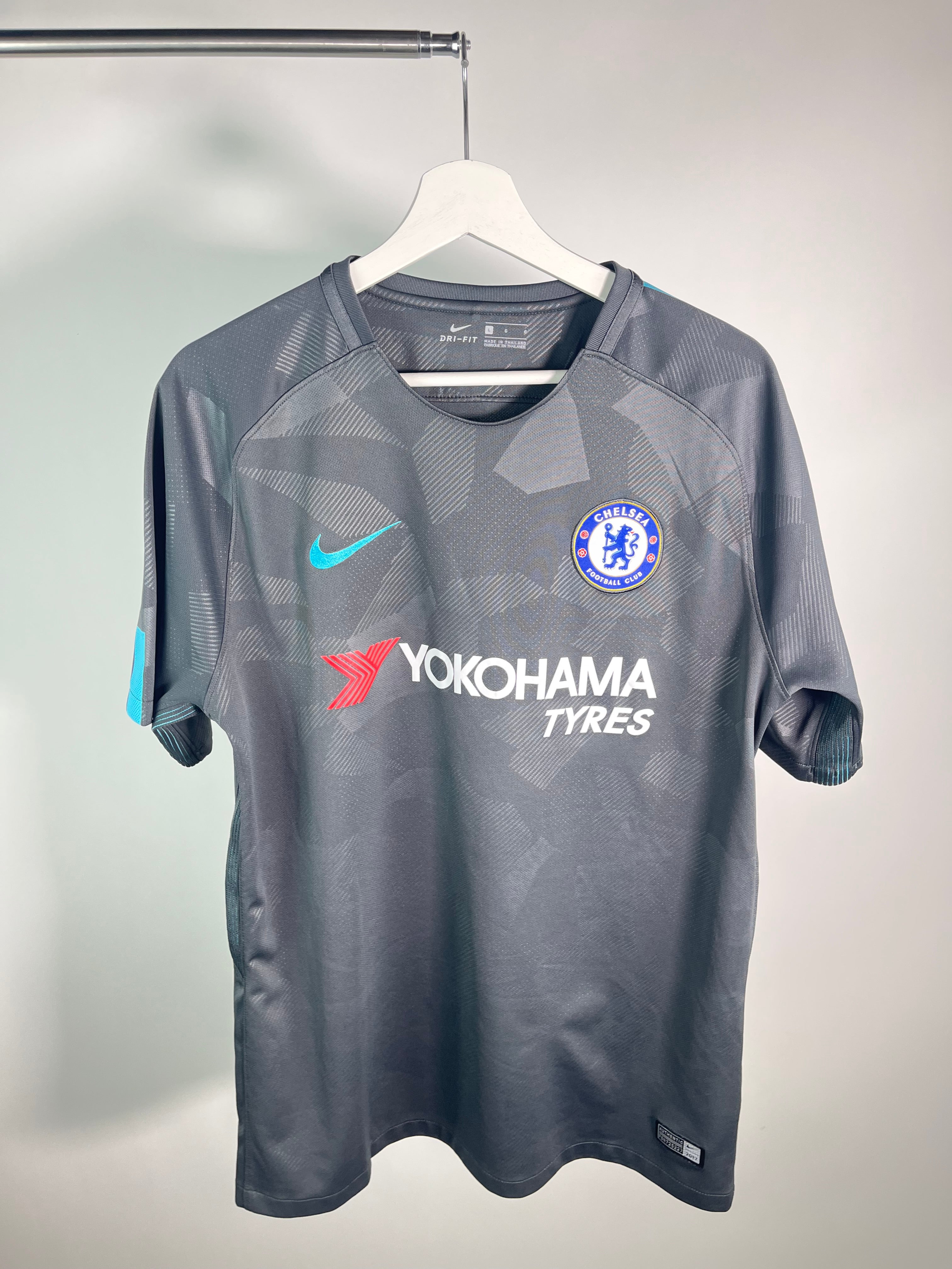 Jersey Chelsea Tercera 2017 2018 Eden Hazard (L)