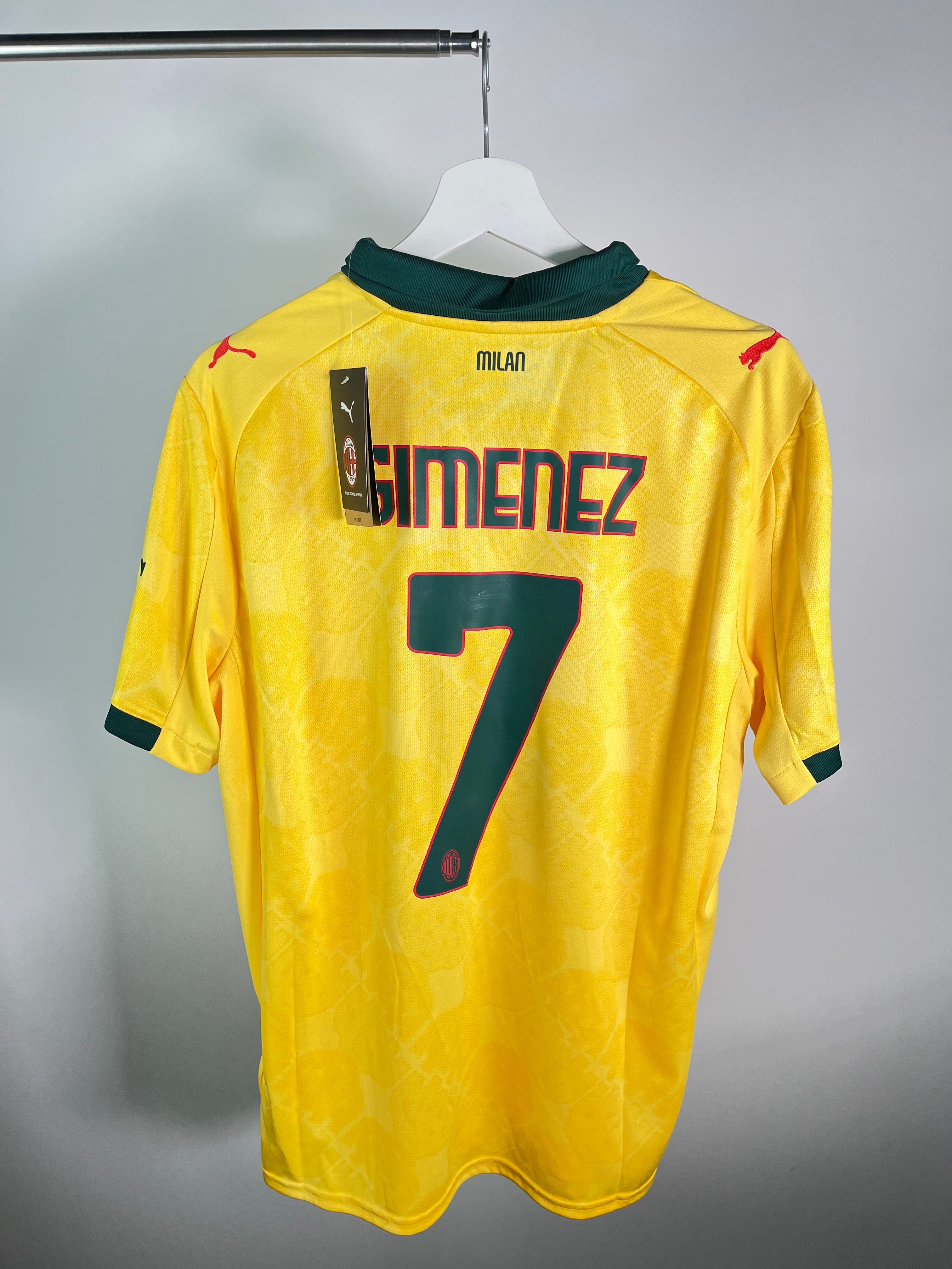 Jersey AC Milan Tercera 2025 2026 Santiago Giménez *C/Etiquetas* (L)
