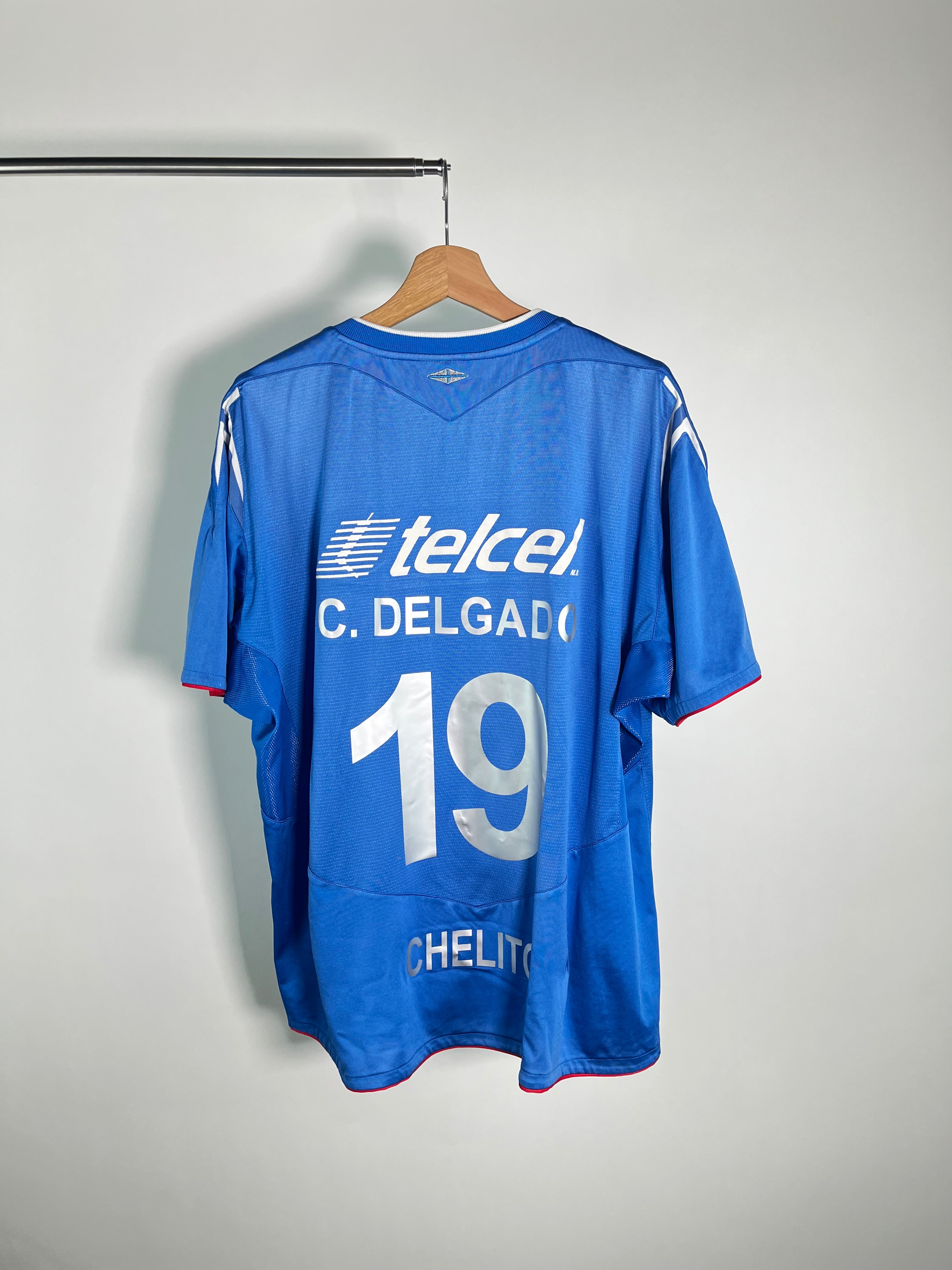 Jersey Cruz Azul Local 2005 2006 César “Chelito” Delgado (XL)