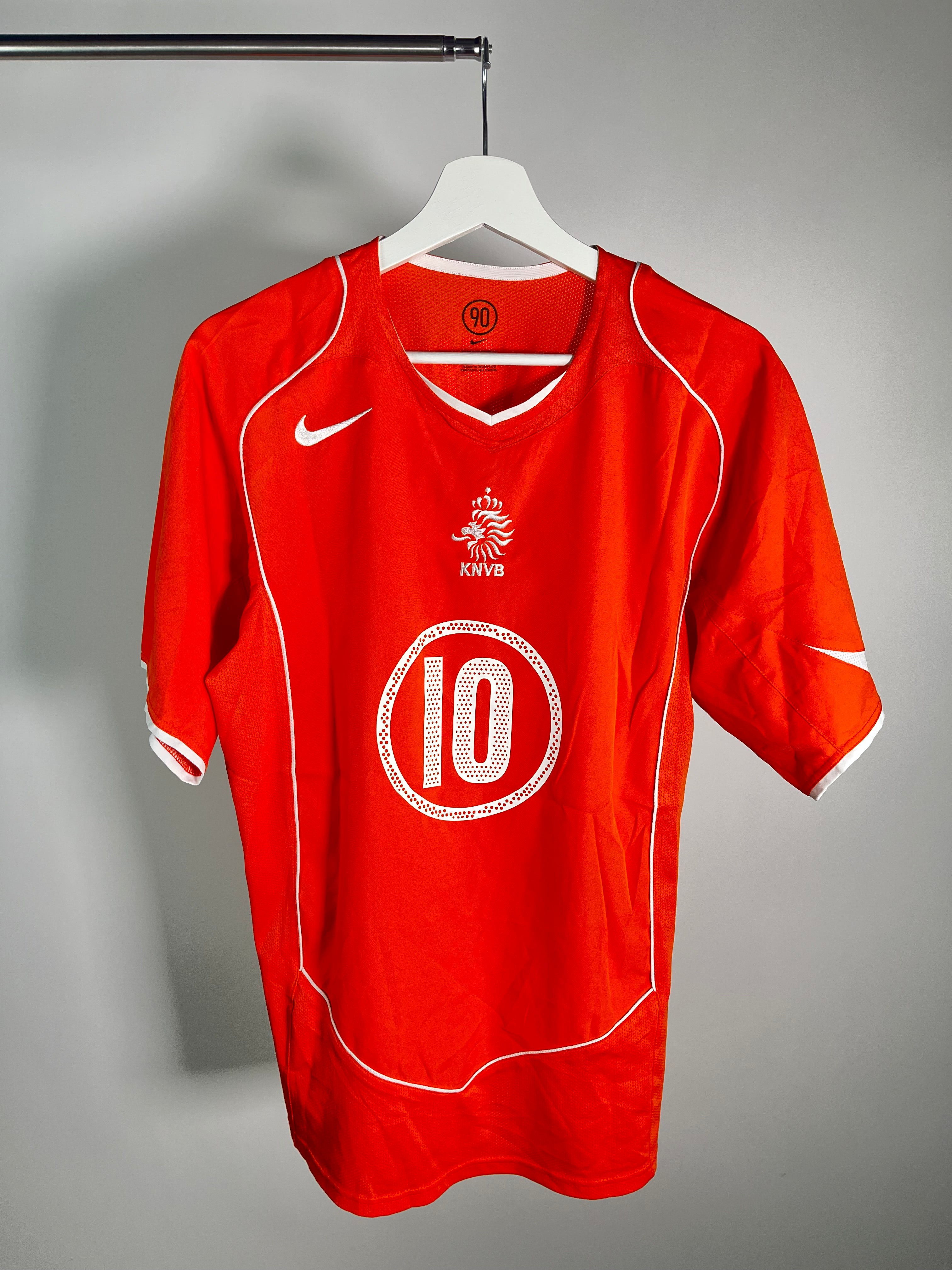 Jersey Holanda Local 2004 2006 *Total 90* Ruud Van Nistelrooy (M)