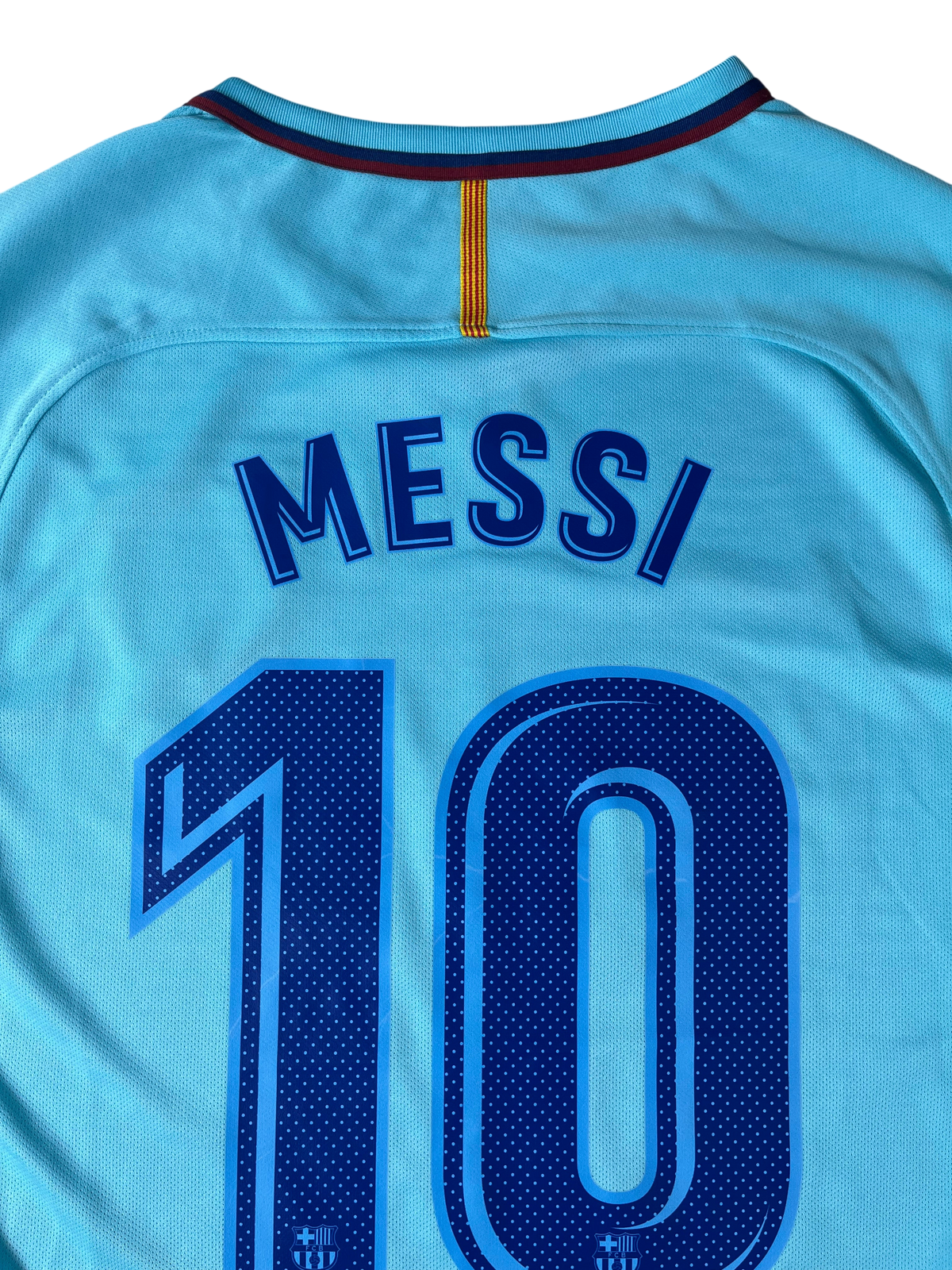 Jersey Barcelona Visita 2017 2018 Lionel Messi (S)