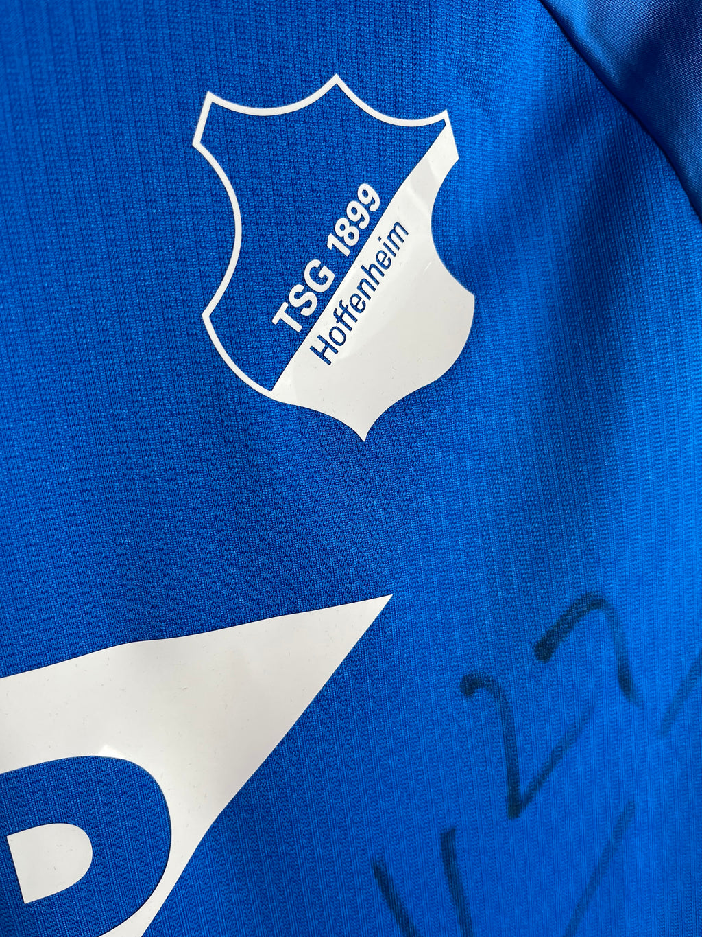 Jersey Hoffenheim Local 2018 2019 Autografiado Por la Plantilla (L)