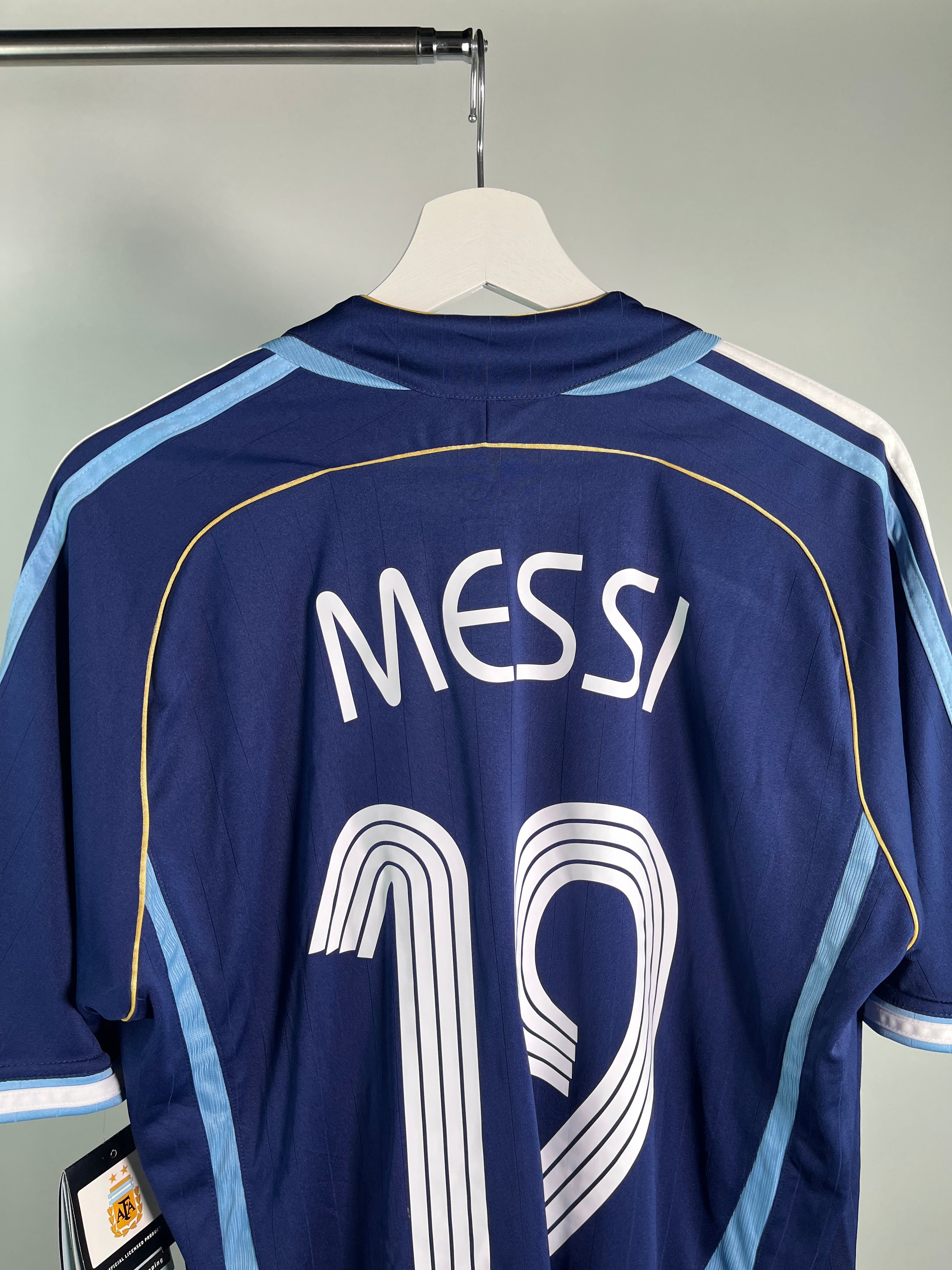 Jersey Argentina Visita 2006 2007 Lionel Messi *C/Etiquetas* (M)
