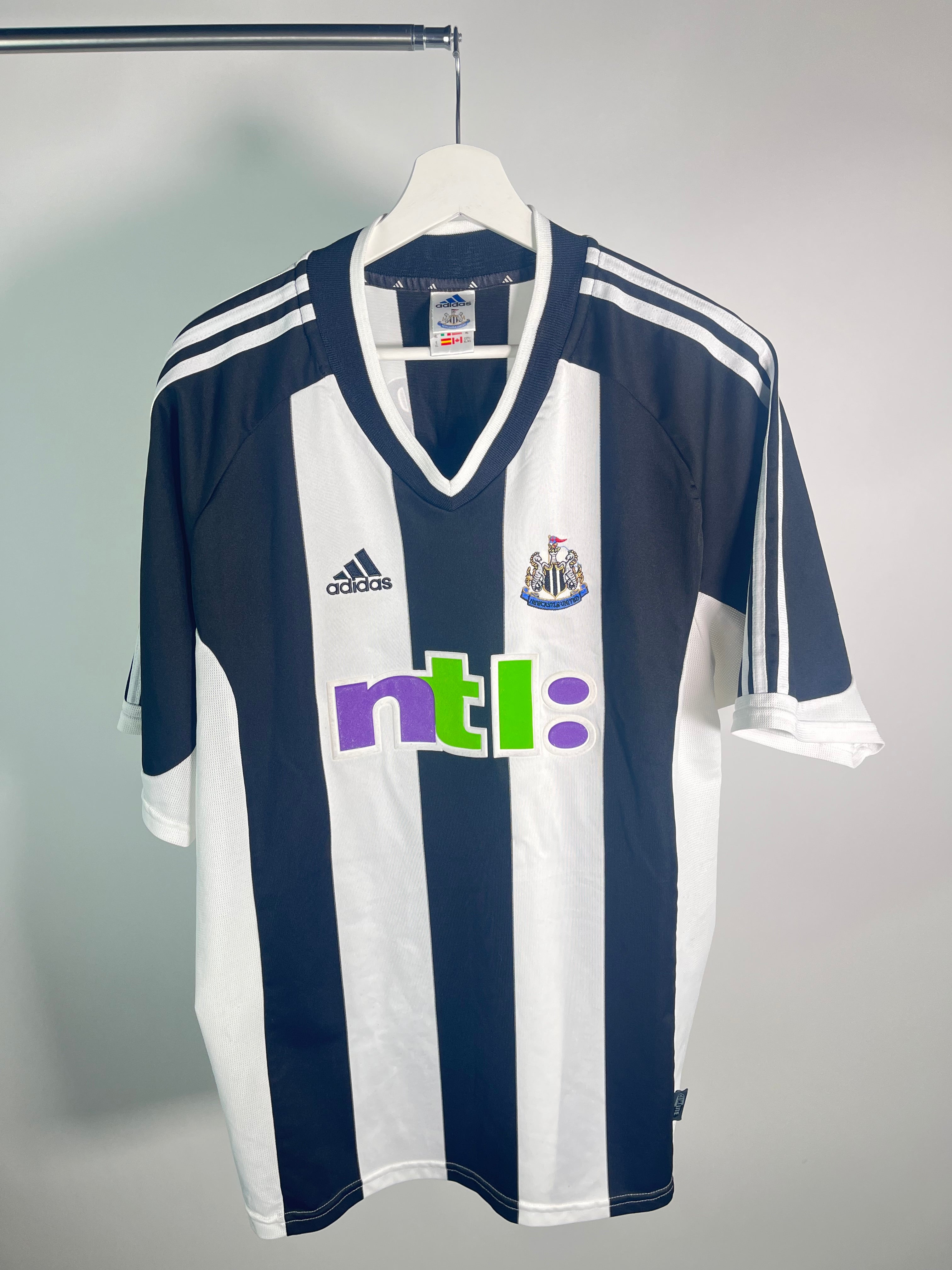 Jersey Newcastle Local 2001 2002 Alan Shearer (XL)