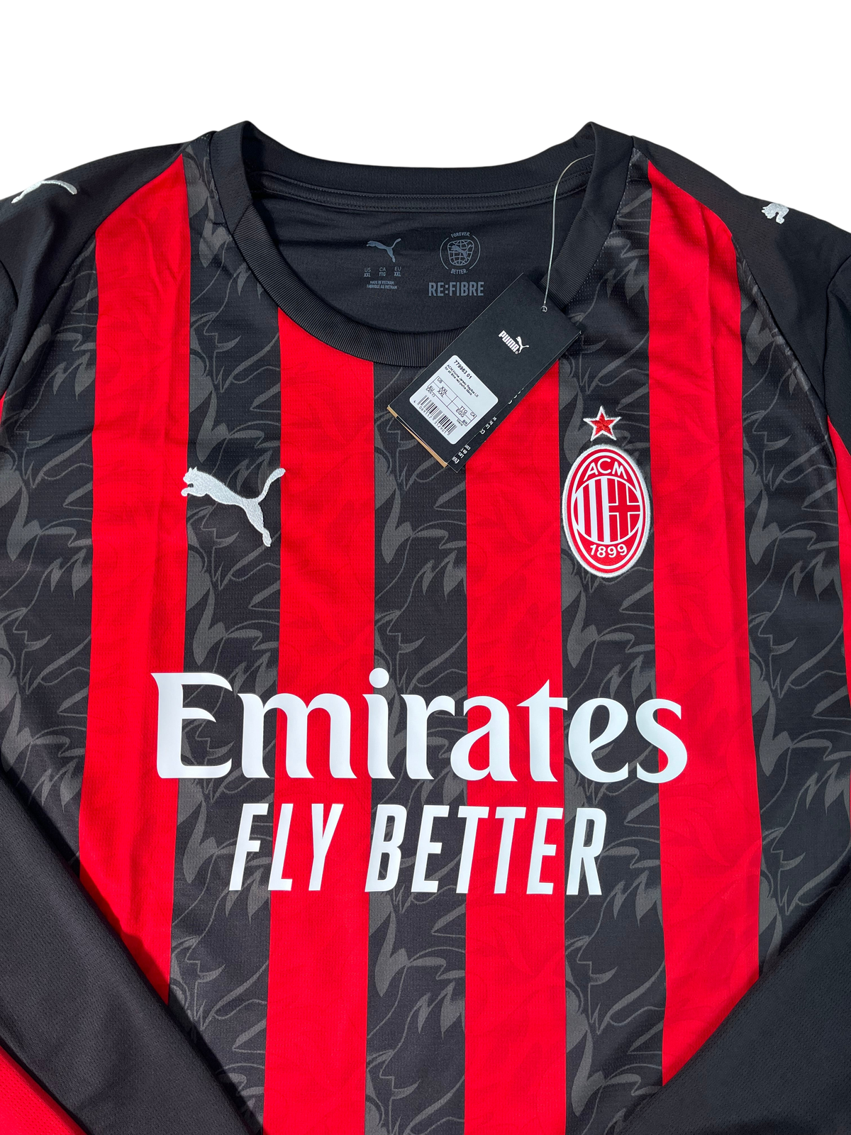 Jersey AC Milan Local 2025 2026 Luka Modrić *C/Etiquetas* (XXL)