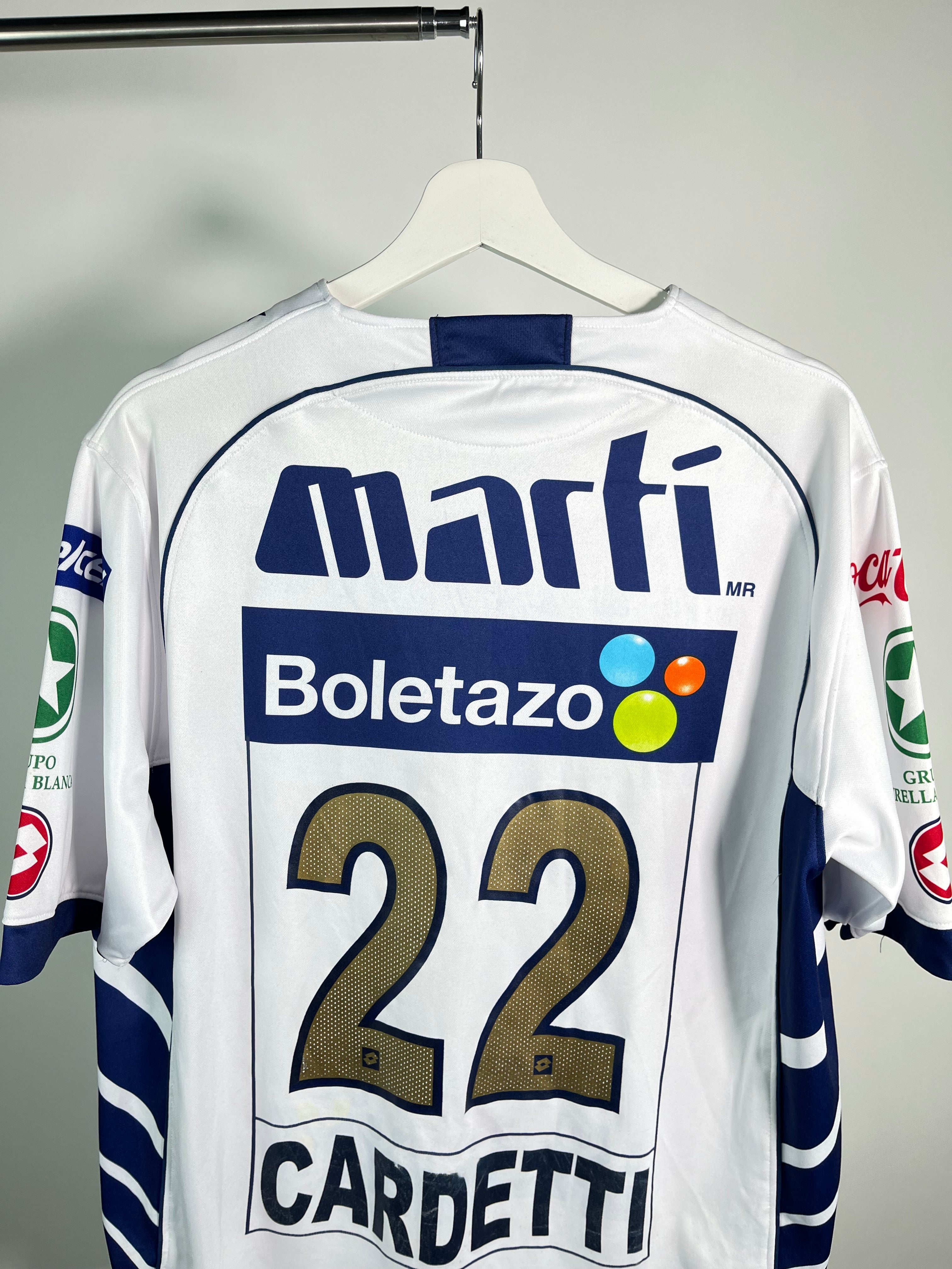Jersey Pumas Local 2005 2006 Utilería Martín Cardetti (L)