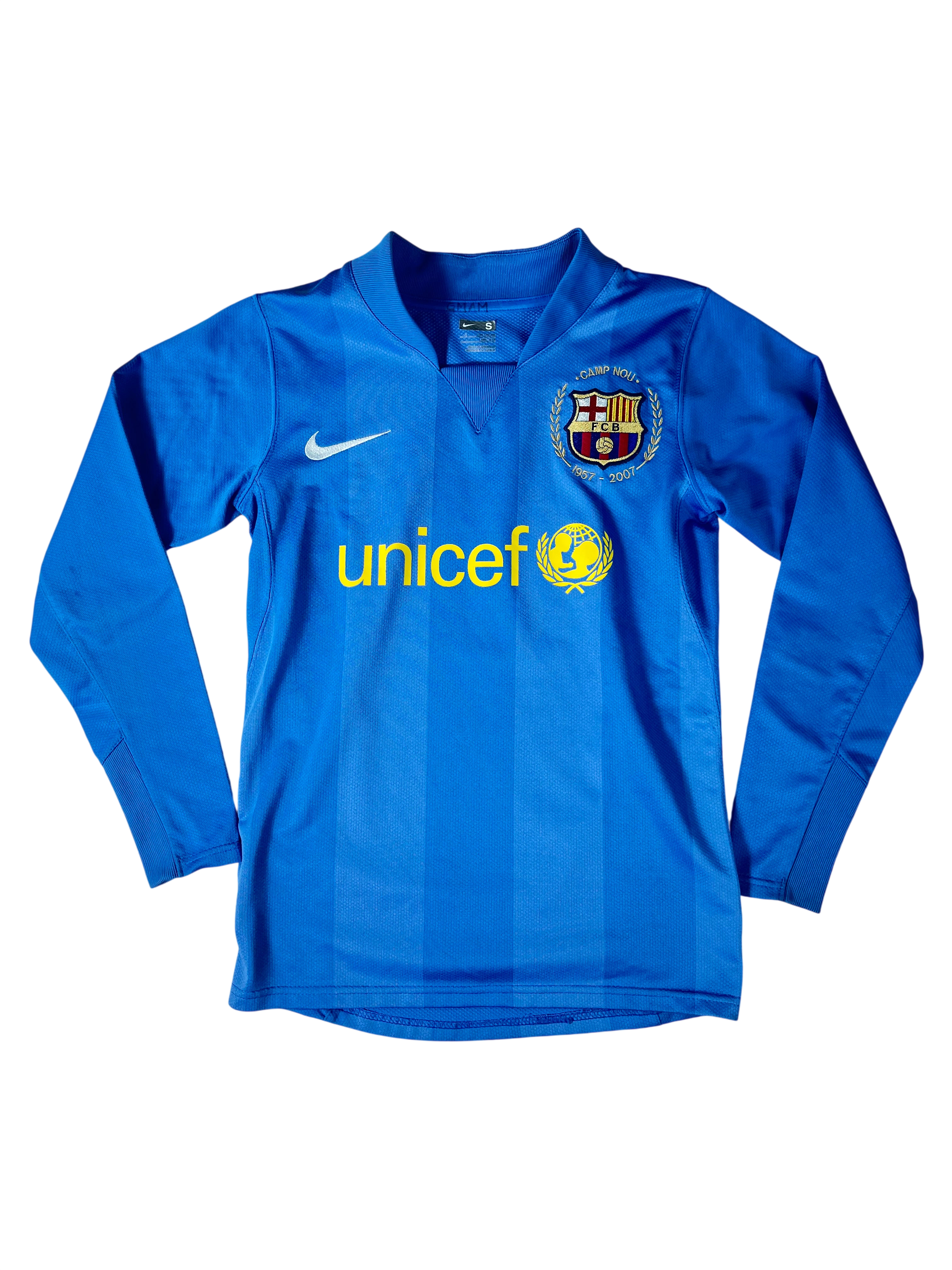 Jersey Barcelona Portero 2007 2008 Utilería Manga Larga (S Niño)