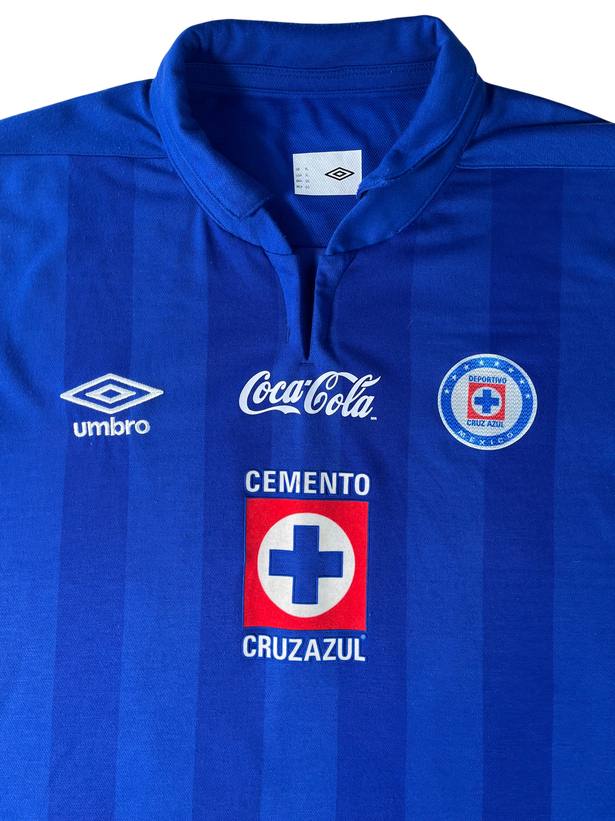 Jersey Cruz Azul Local 2013 2014 Autografiada Christian "Chaco" Giménez (XL)