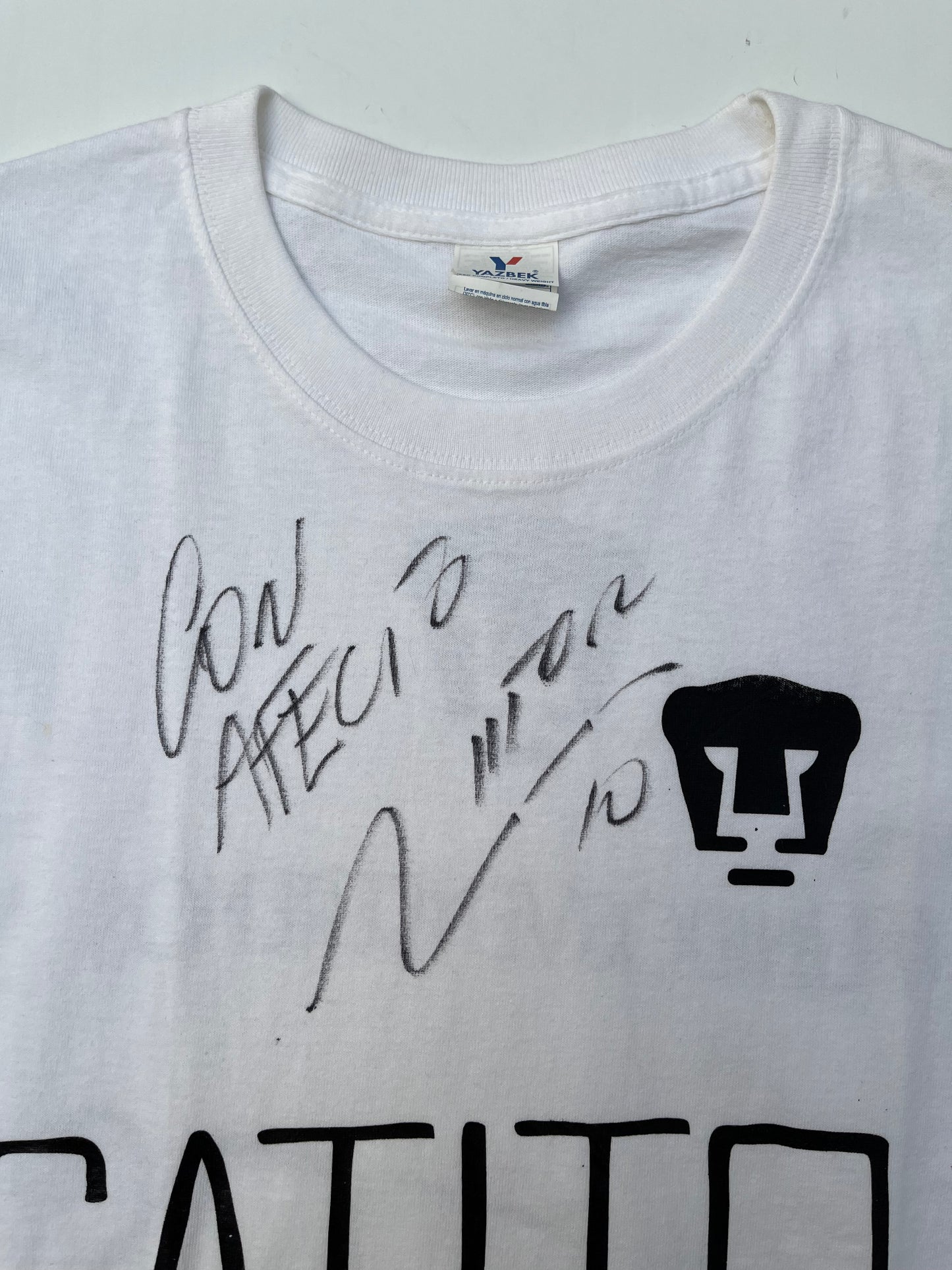 Playera Pumas 2004 Gatito Ni M***** Ailton Da Silva (L)