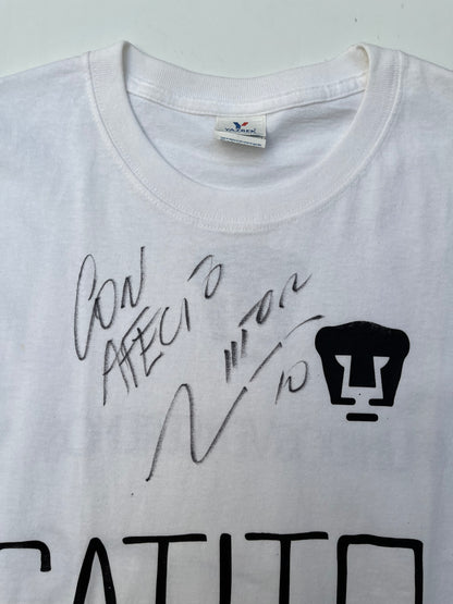 Playera Pumas 2004 Gatito Ni M***** Ailton Da Silva (L)