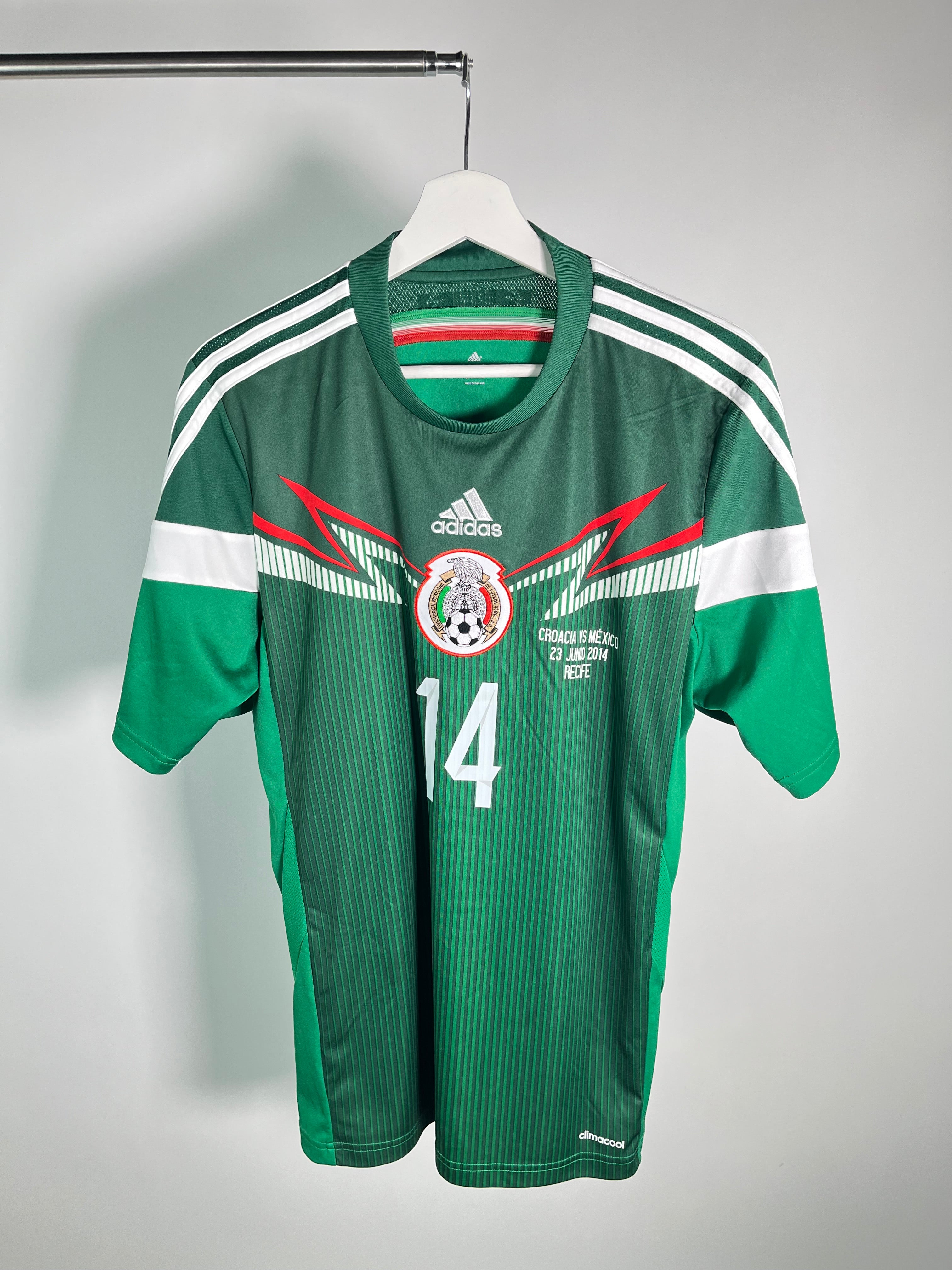 Jersey México Local 2014 2015 *Match Detail vs Croacia* Javier Hernandez (M)