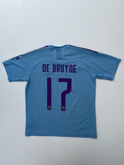 Jersey Manchester City Local 2019 2020 Kevin De Bruyne (L)