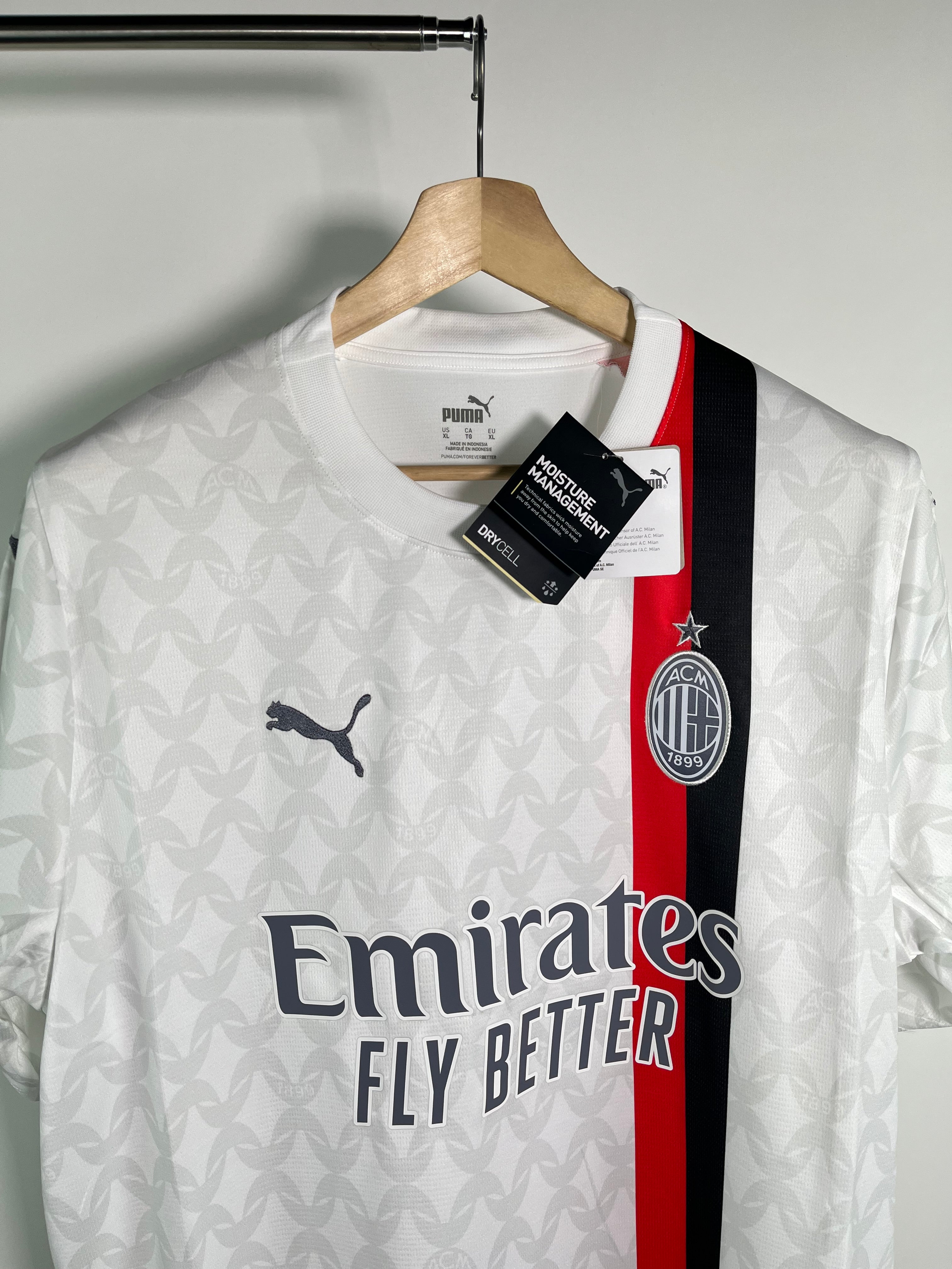 Jersey AC Milan Visita 2023 2024 *C/Etiquetas* (XL)