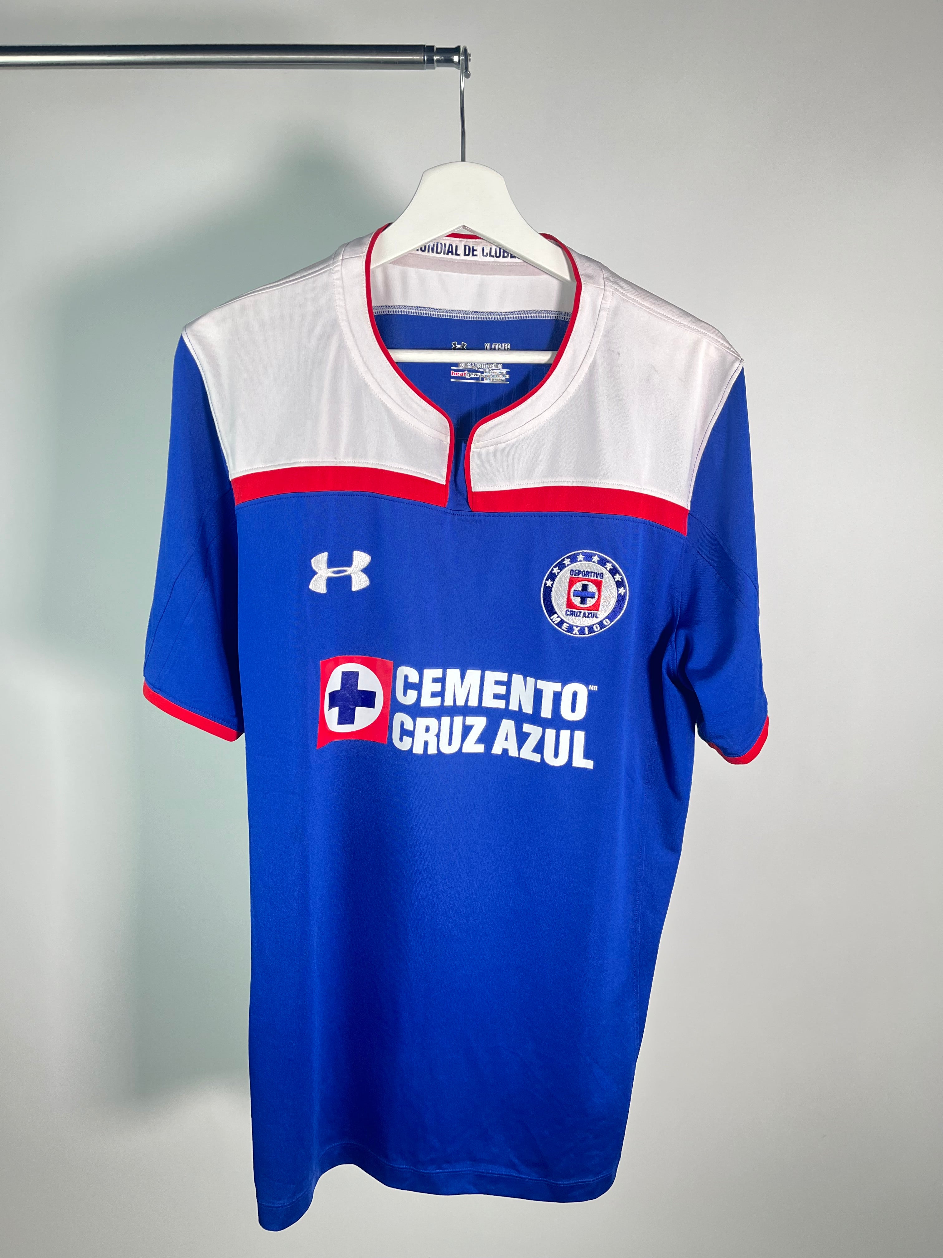 Jersey Cruz Azul Local 2014 *Especial Mundial de Clubes* Chrisitan Giménez (XL)