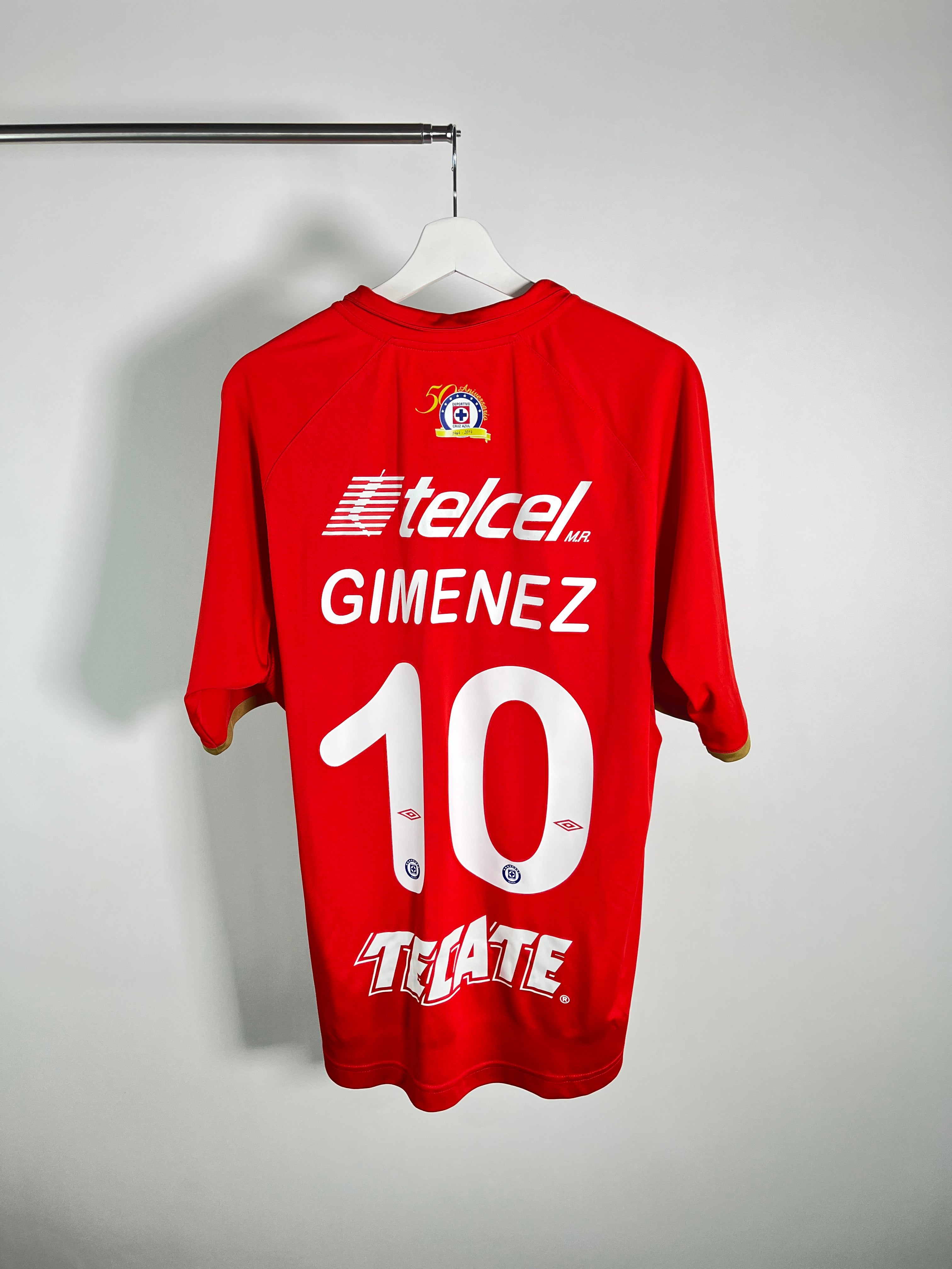 Jersey Cruz Azul Tercera 2013 2014 *Edición 50 años* Christian “Chaco” Giménez (L)