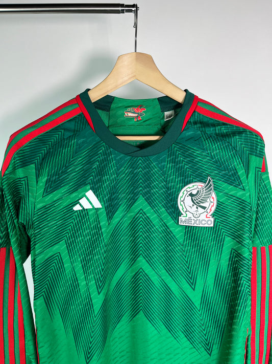 Jersey México Local 2022 2023 Manga Larga Versión Jugador (L)