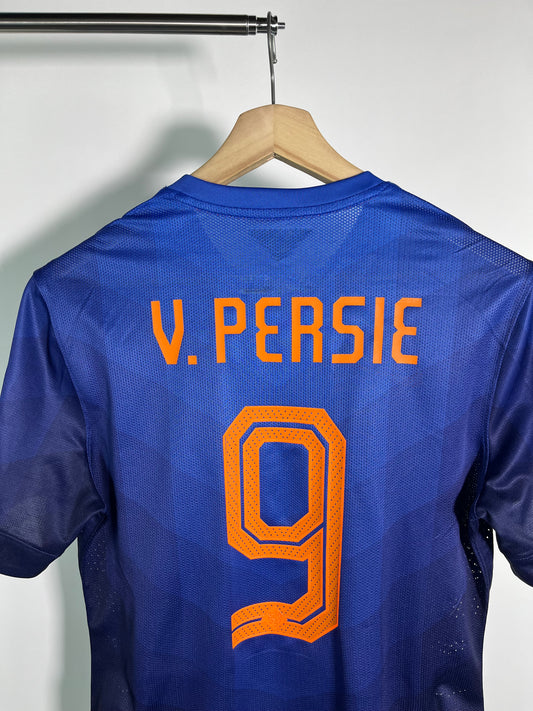 Jersey Holanda Visita 2014 2015 Versión Jugador *Mundial Brasil* Robin Van Persie (L)