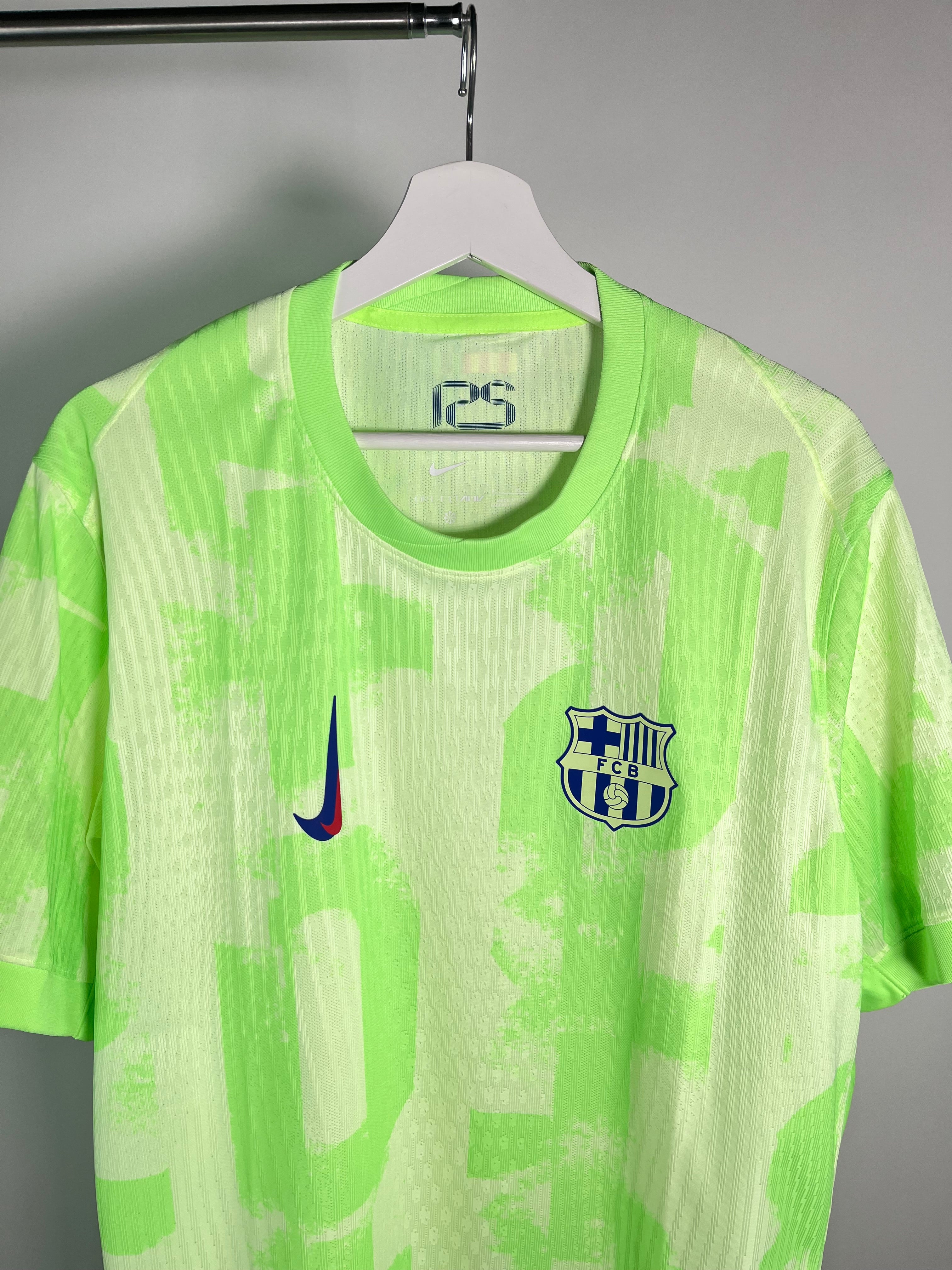 Jersey Barcelona Tercera 2024 2025 Versión Jugador (XL)