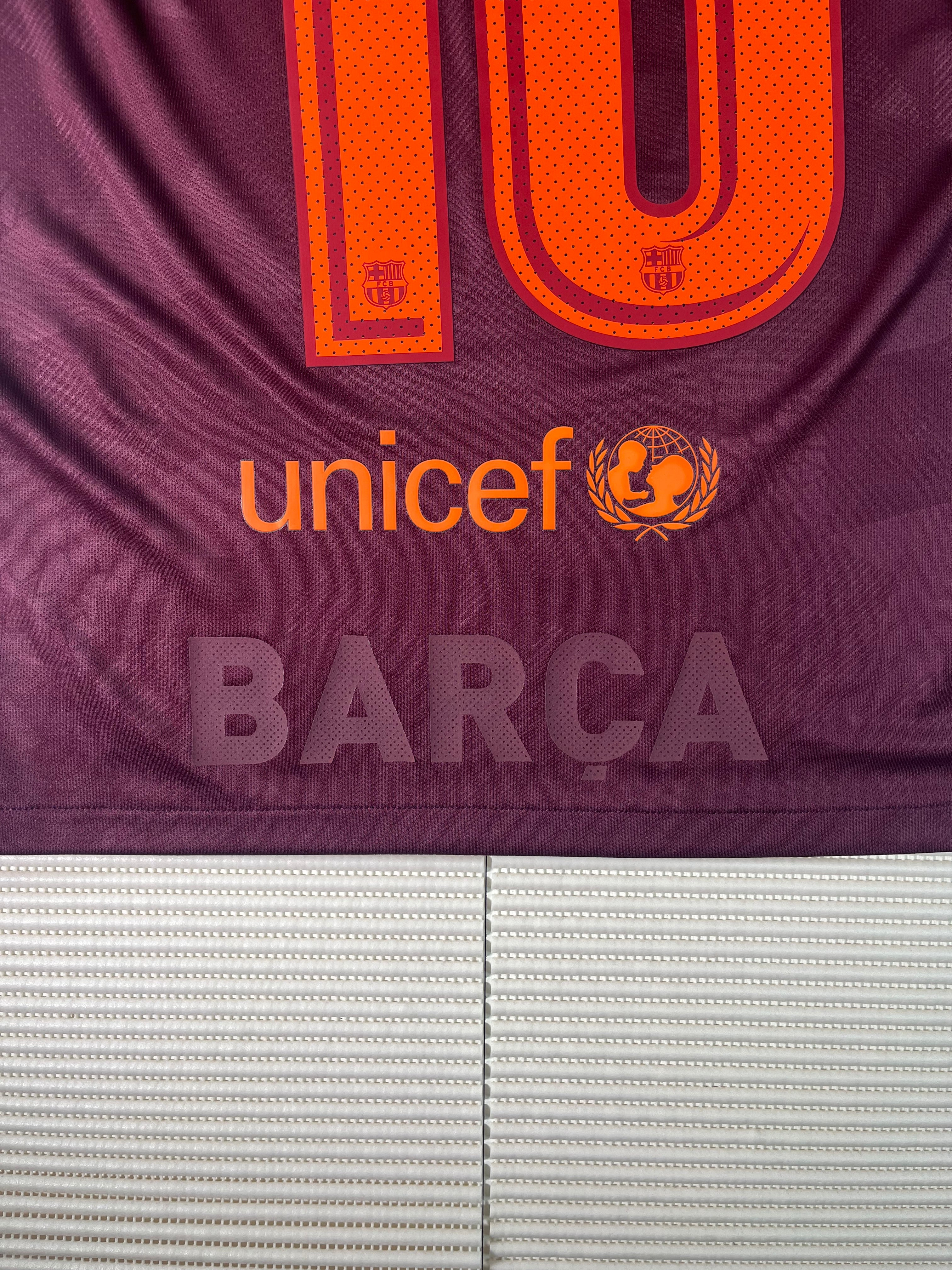 Jersey Barcelona Tercera 2017 2018 Lionel Messi (M)