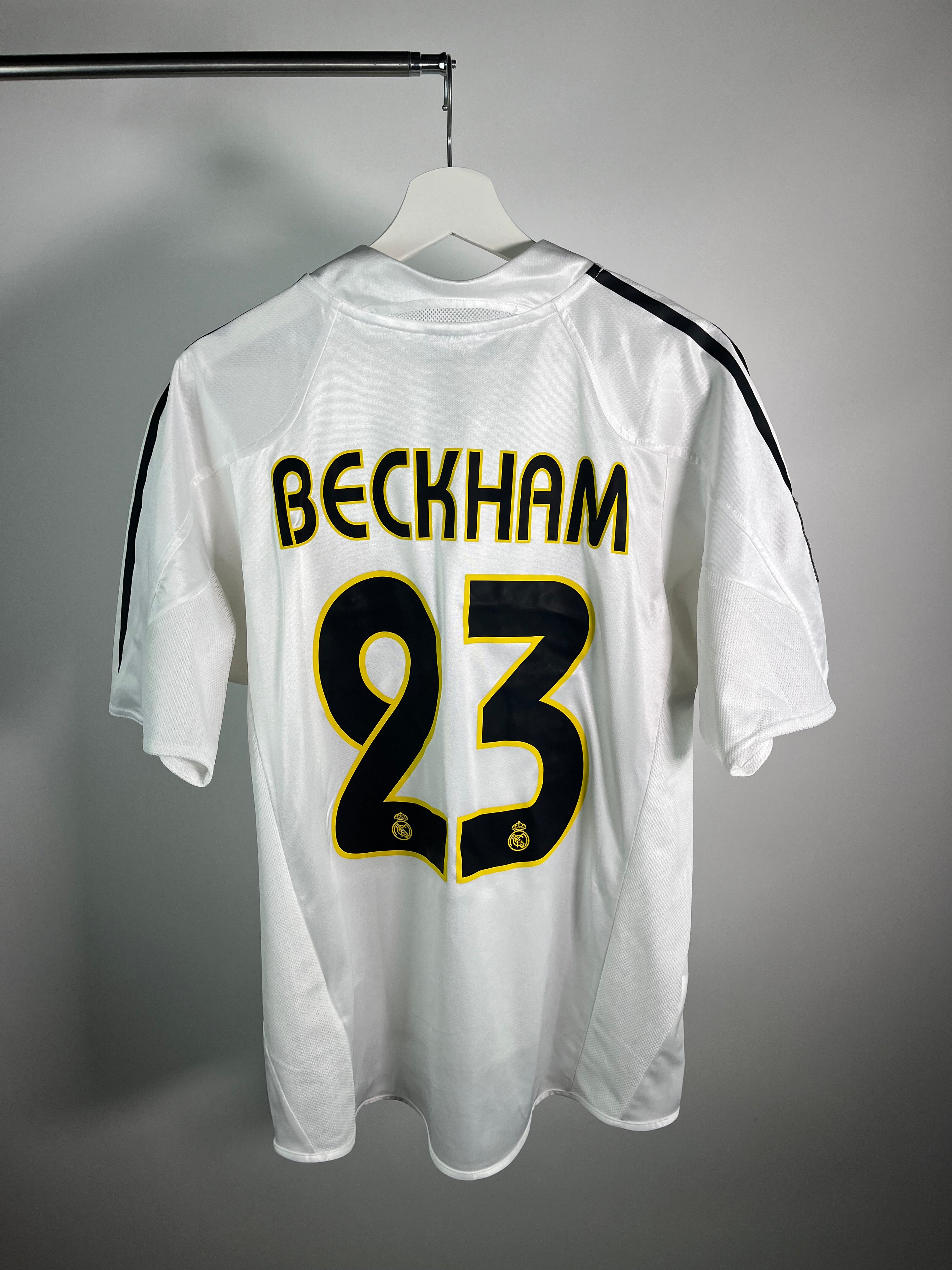 Jersey Real Madrid Local 2004 2005 David Beckham (XL)
