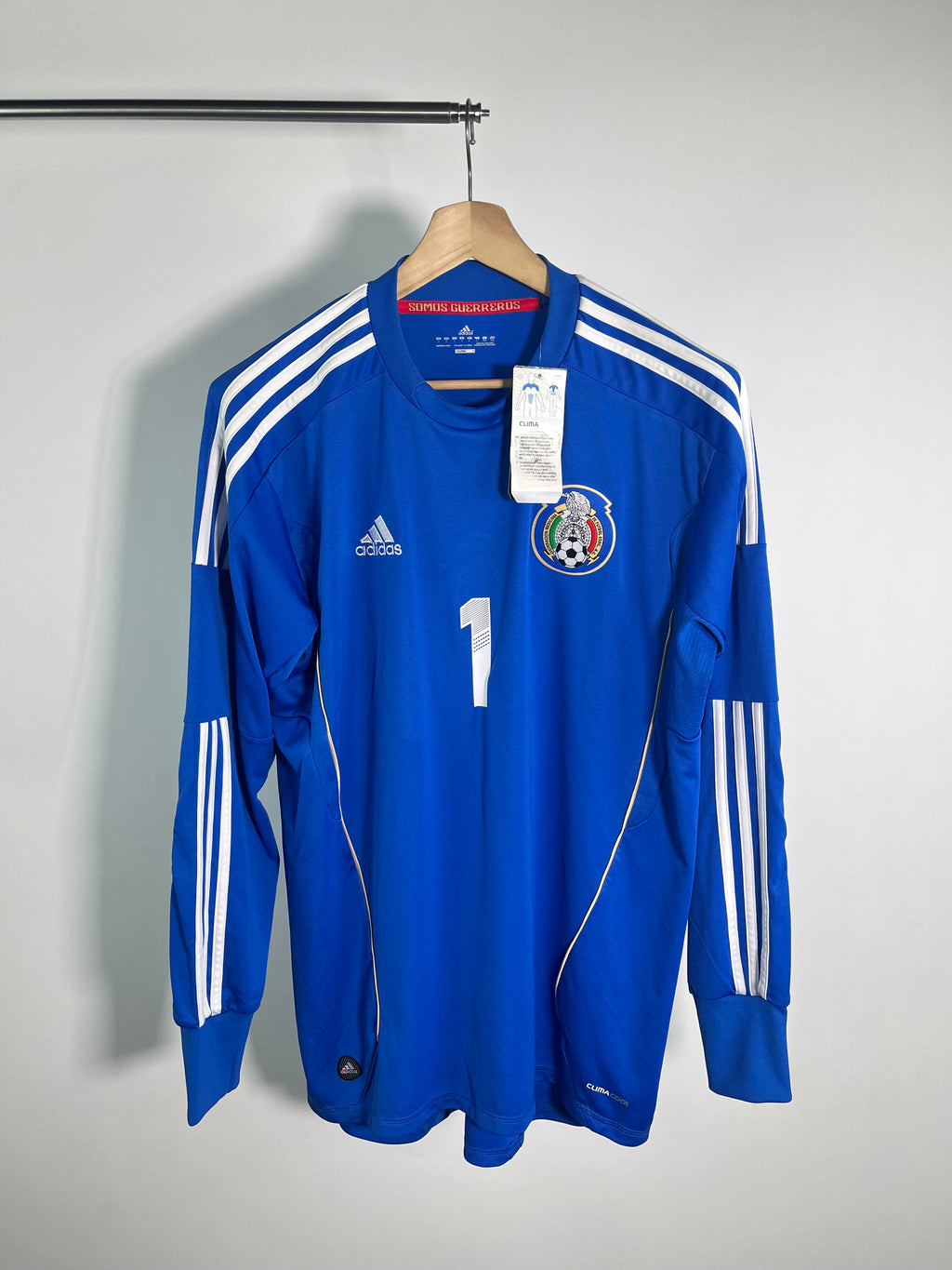 Jersey México Portero 2011 2013 Manga Larga *C/Etiquetas* Jesús Corona (L)