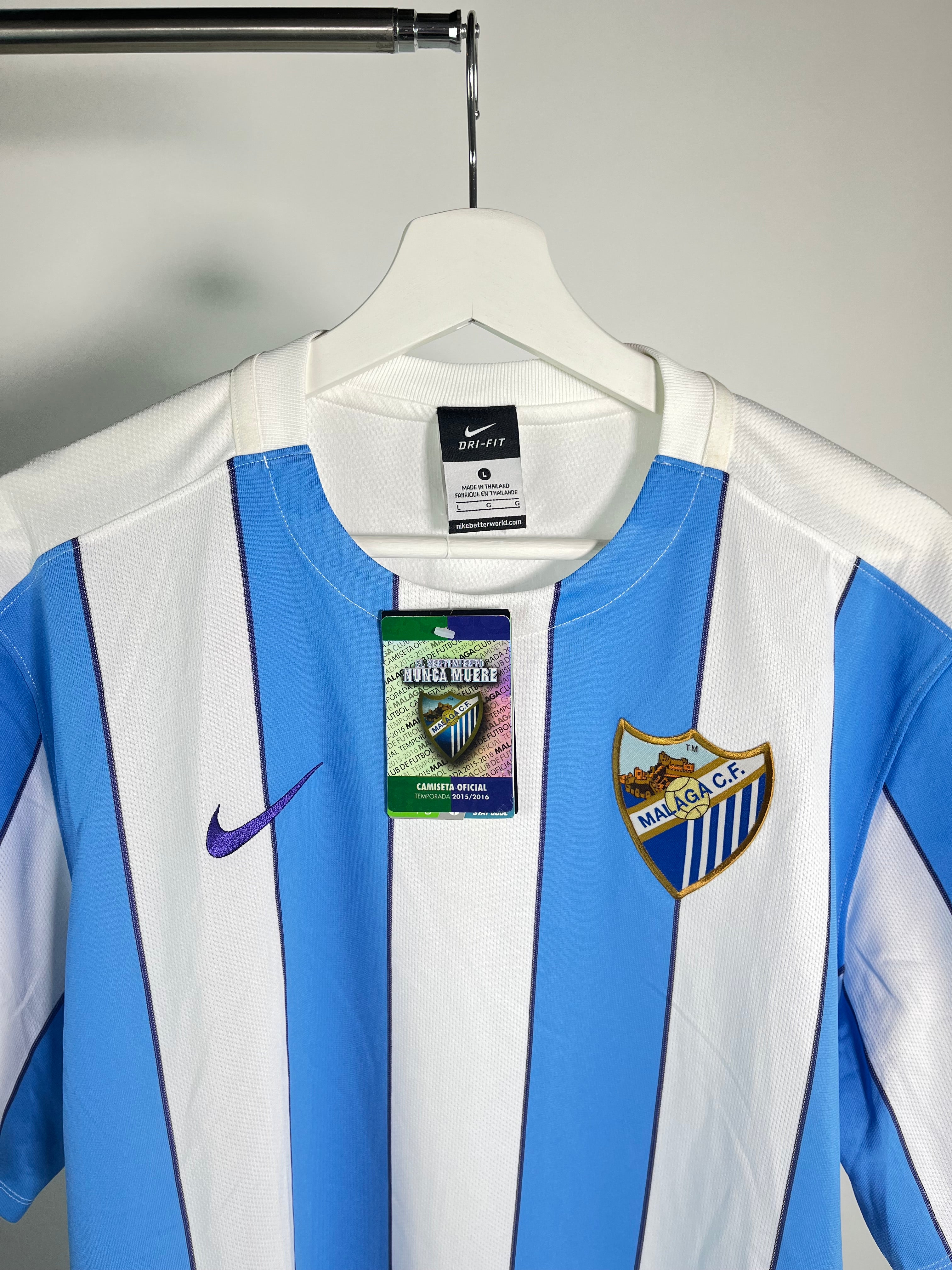 Jersey Málaga Local 2015 2016 *C/Etiquetas* (L)