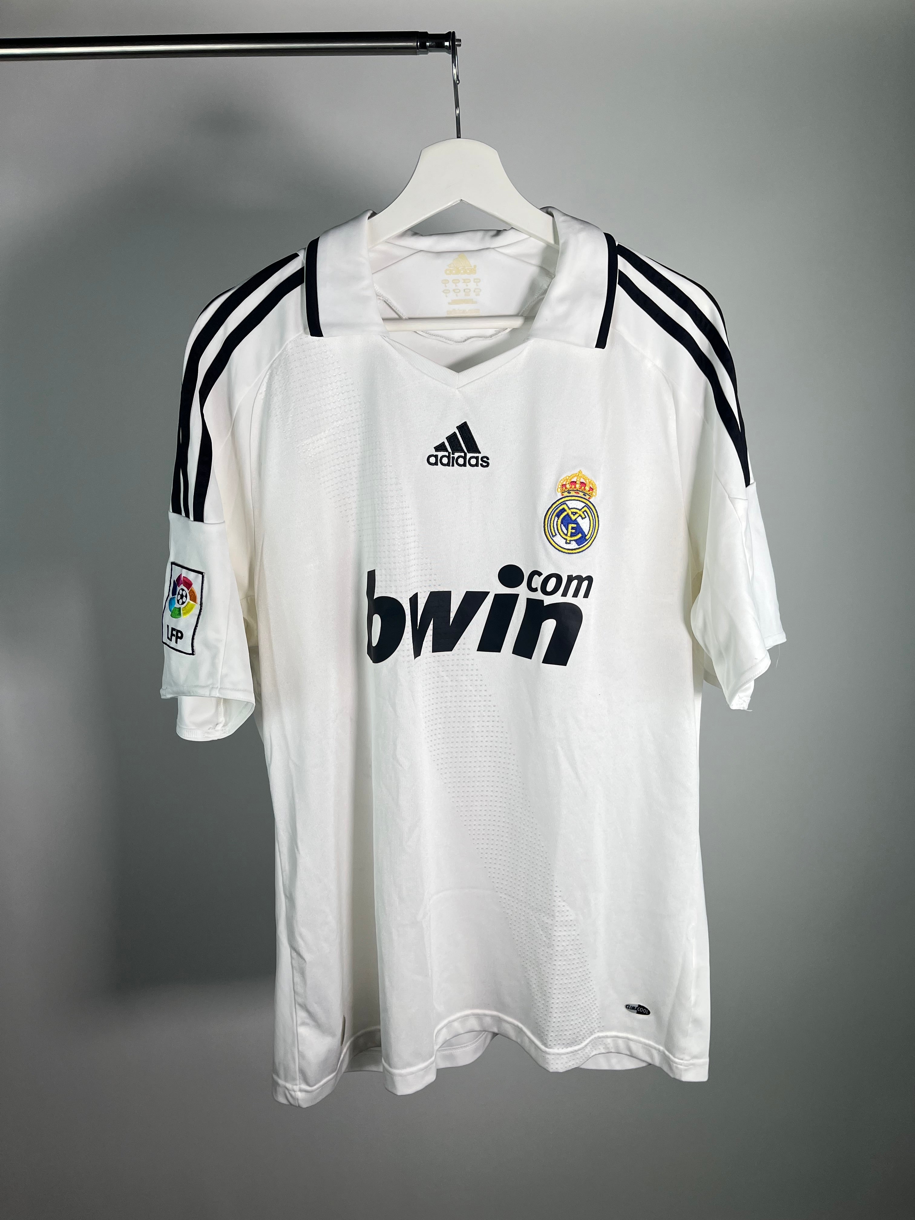 Jersey Real Madrid Local 2008 2009 Ruud Van Nistelrooy (L)