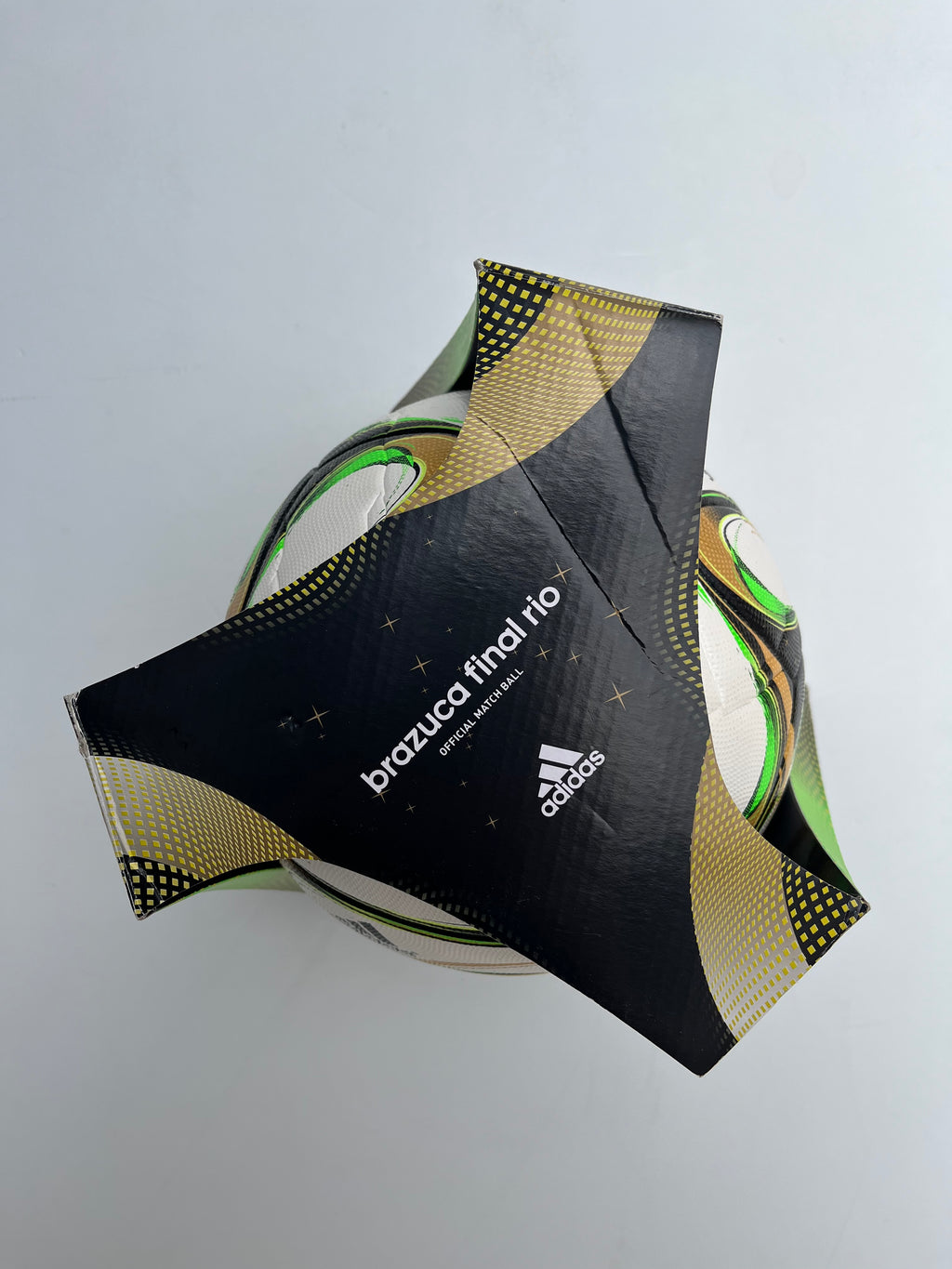 Balón Mundial “Brazuca Final Río” 2014 Match Ball Con Caja OMB (Talla 5)