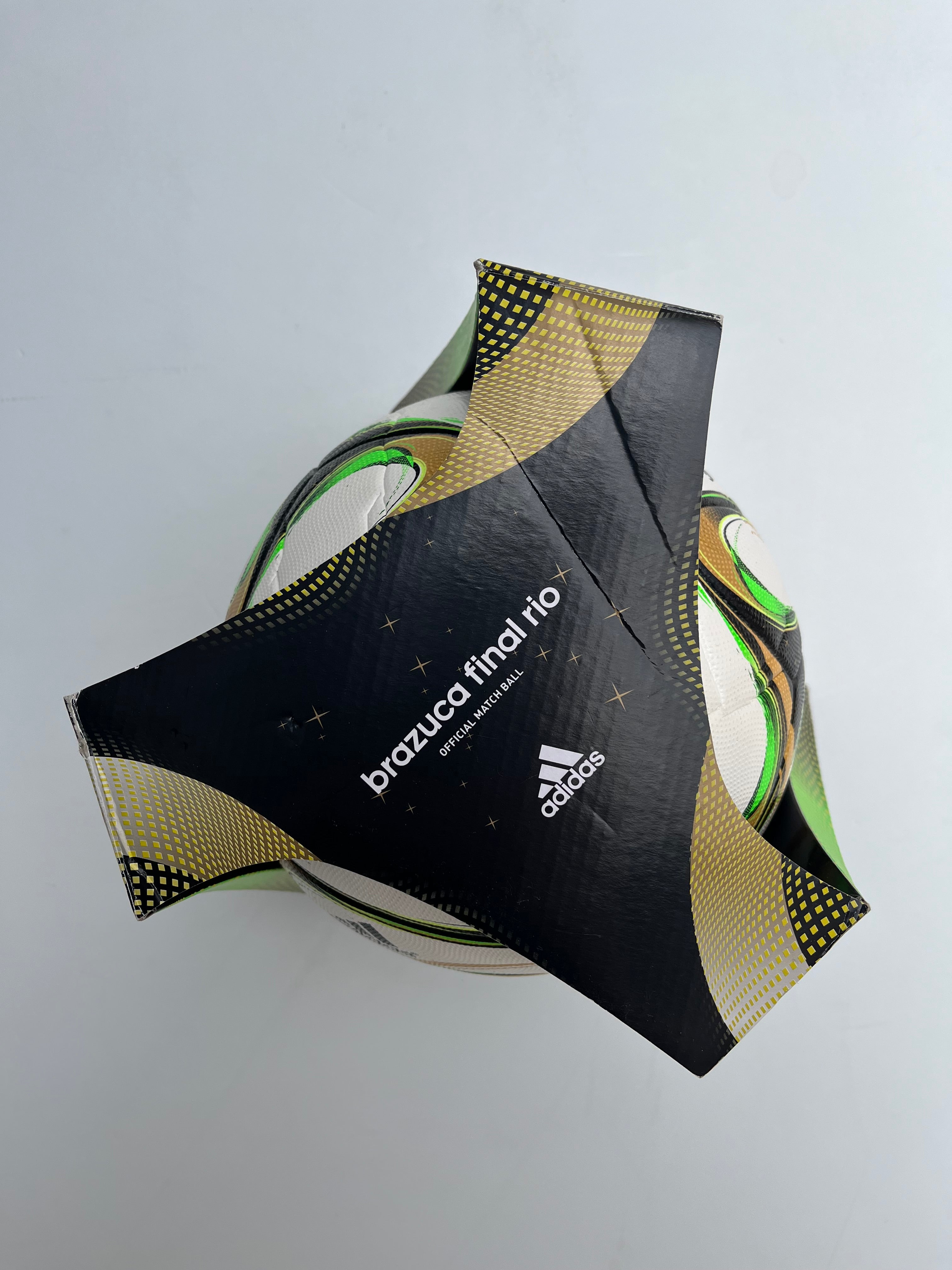 Balón Mundial “Brazuca Final Río” 2014 Match Ball Con Caja OMB (Talla 5)