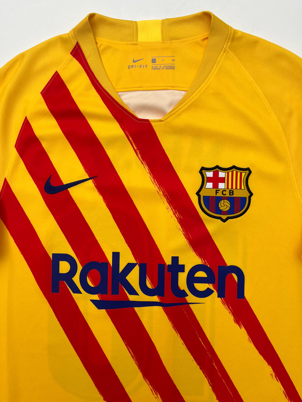 Jersey Barcelona Cuarta 2019 2020 Senyera Lionel Messi (S)
