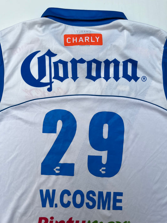 Jersey Puebla Local 2014 2015 Match Worn Wilberto Cosme (L)