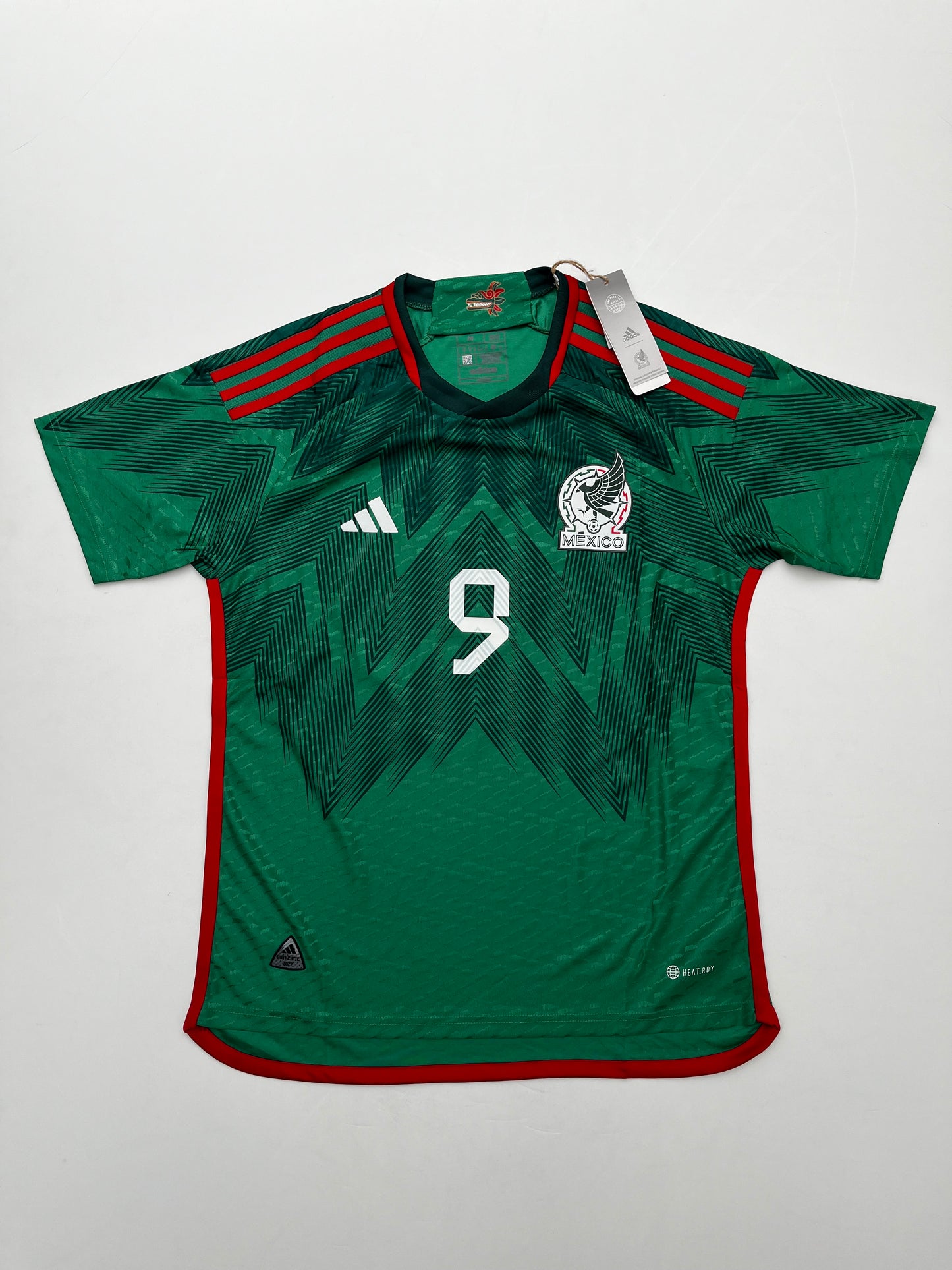 Jersey México Local 2022 2023 Versión Jugador Raúl Jiménez (XL)