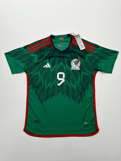 Jersey México Local 2022 2023 Versión Jugador Raúl Jiménez (XL)