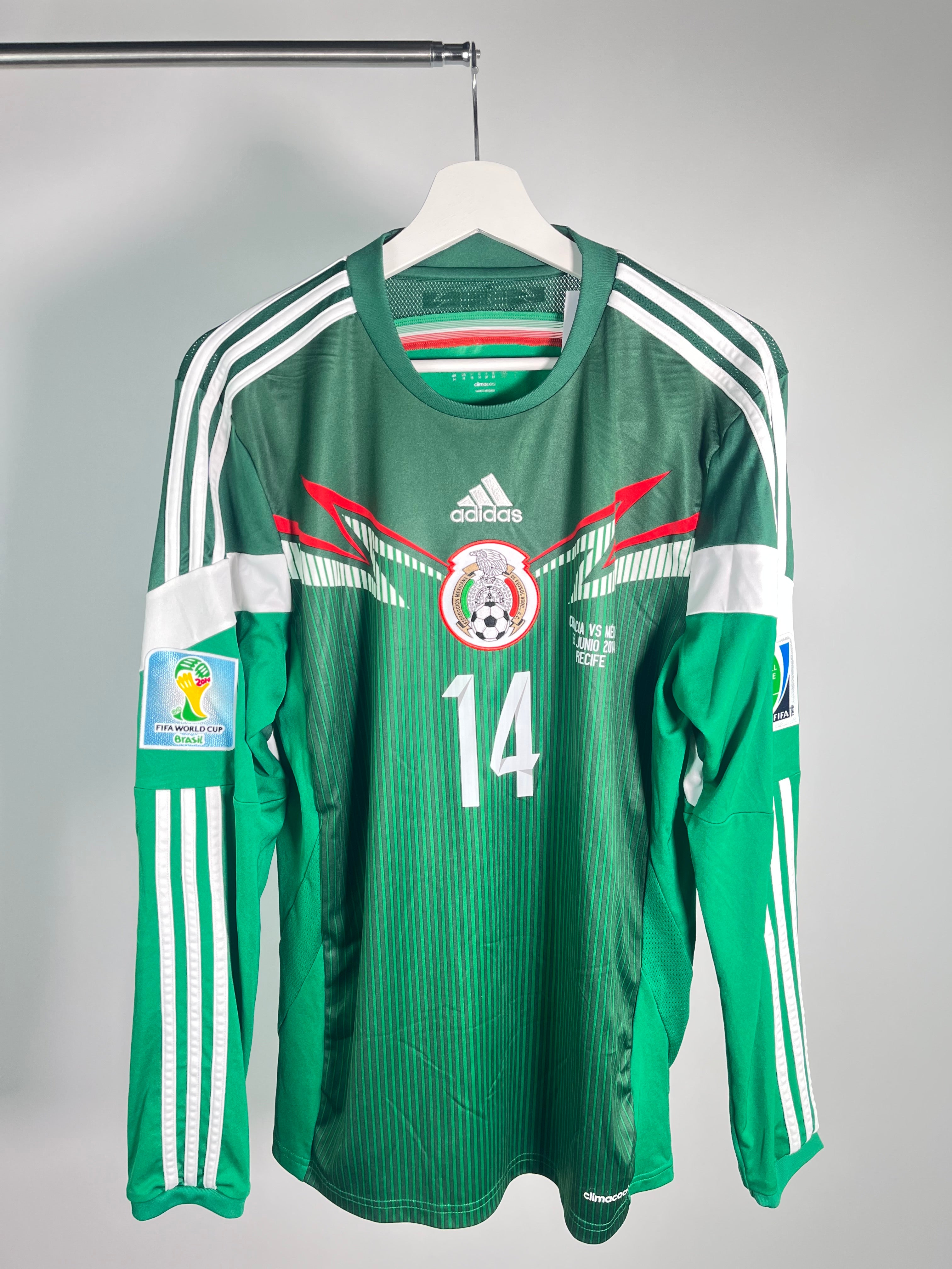 Jersey México Local 2014 2015 Manga Larga Javier "Chicharito" Hernández (M)