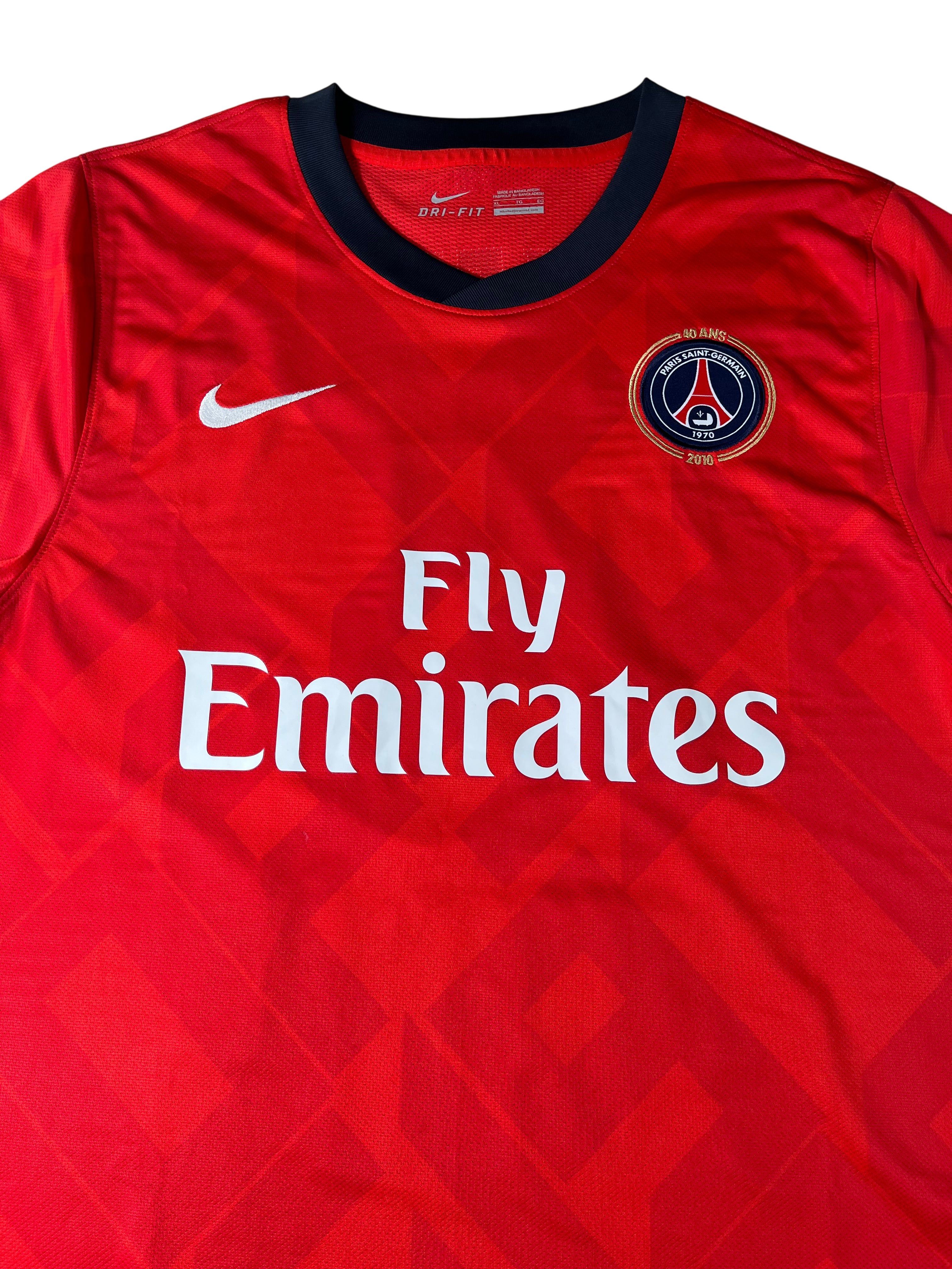 Jersey PSG Local 2010 2011 Utilería Manga Larga Claude Makélélé (XL)
