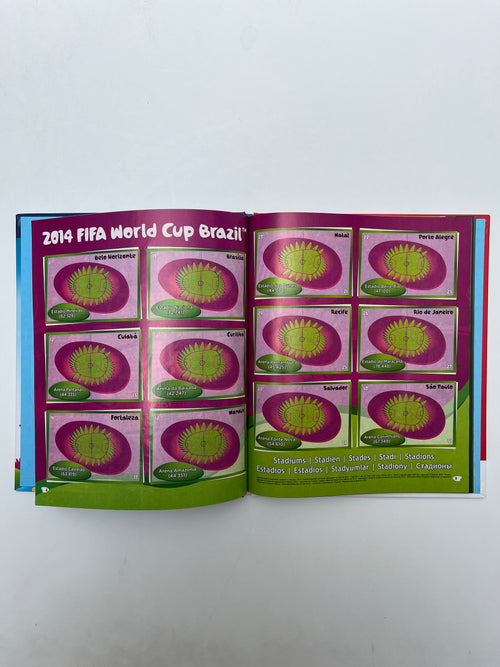 Álbum Mundial Brasil 2014 Edición Pasta dura (Vacío)